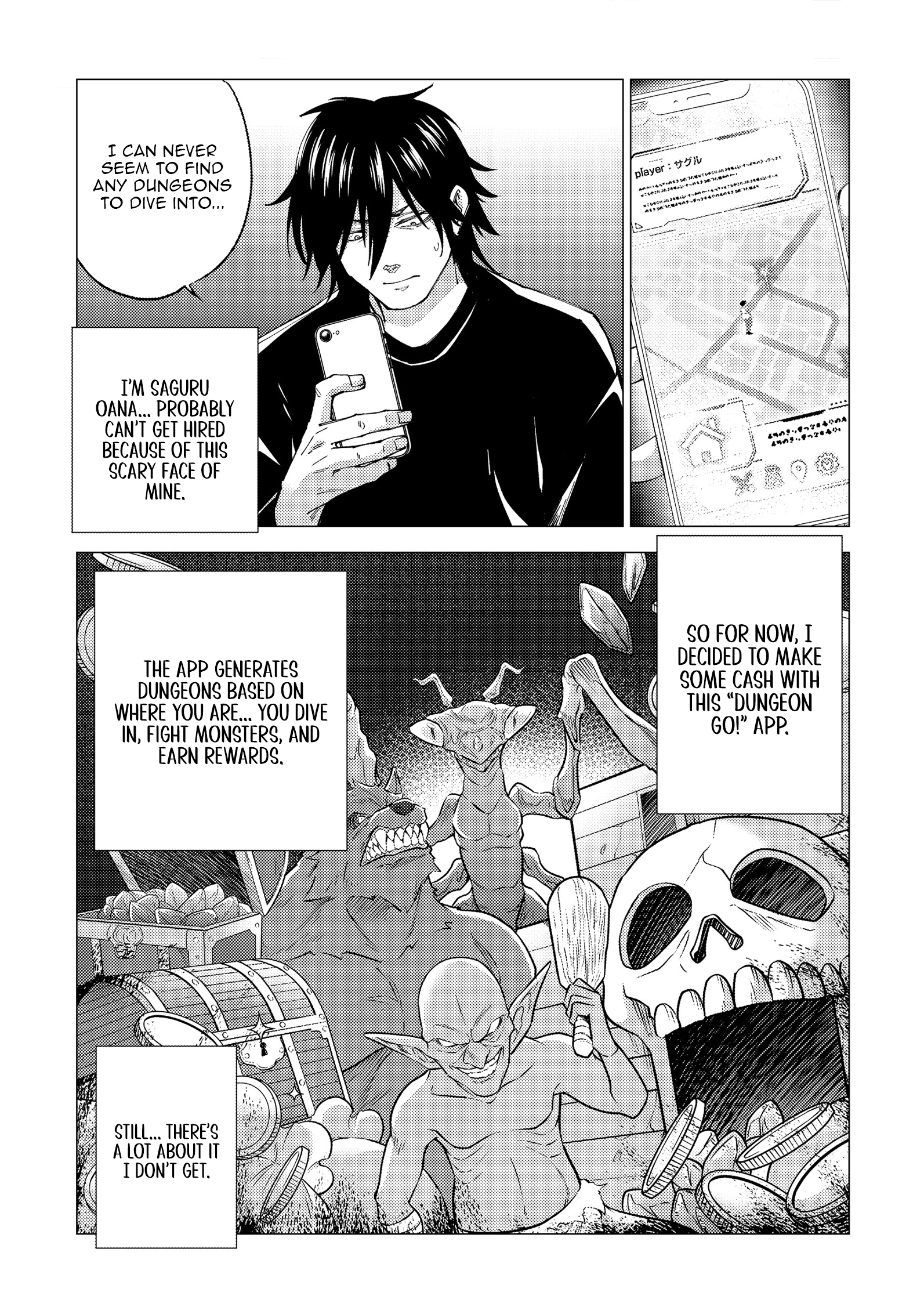 Jobless Loner to Millionaire: After My Company Went Bankrupt, I Started Diving Into Modern Dungeons for Cash Chapter 2 - page 1