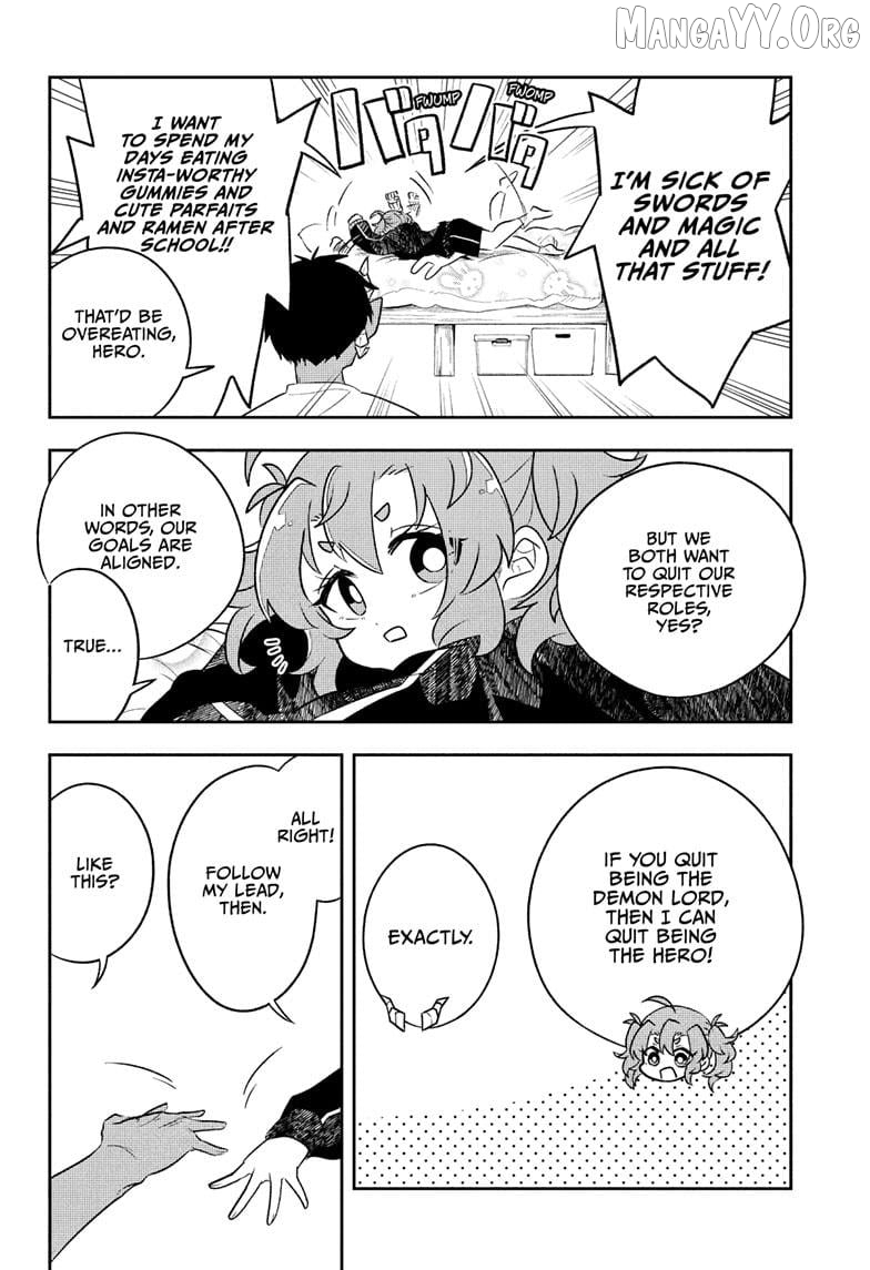 Hero Girl and Demon Lord Call It Quits Chapter 1 - page 14