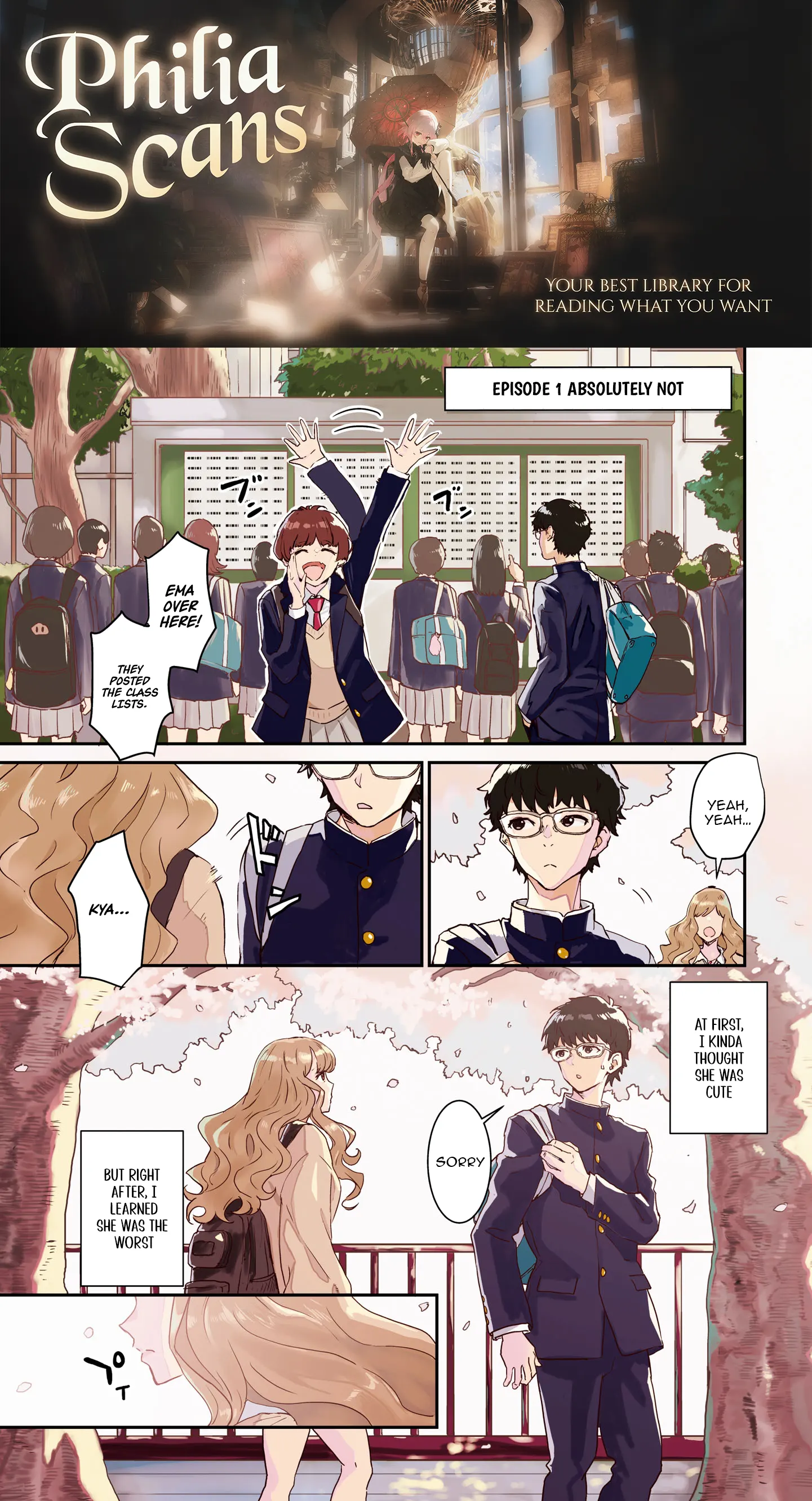 I Was Supposed to Never Fall in Love With You Chapter 1 - page 1