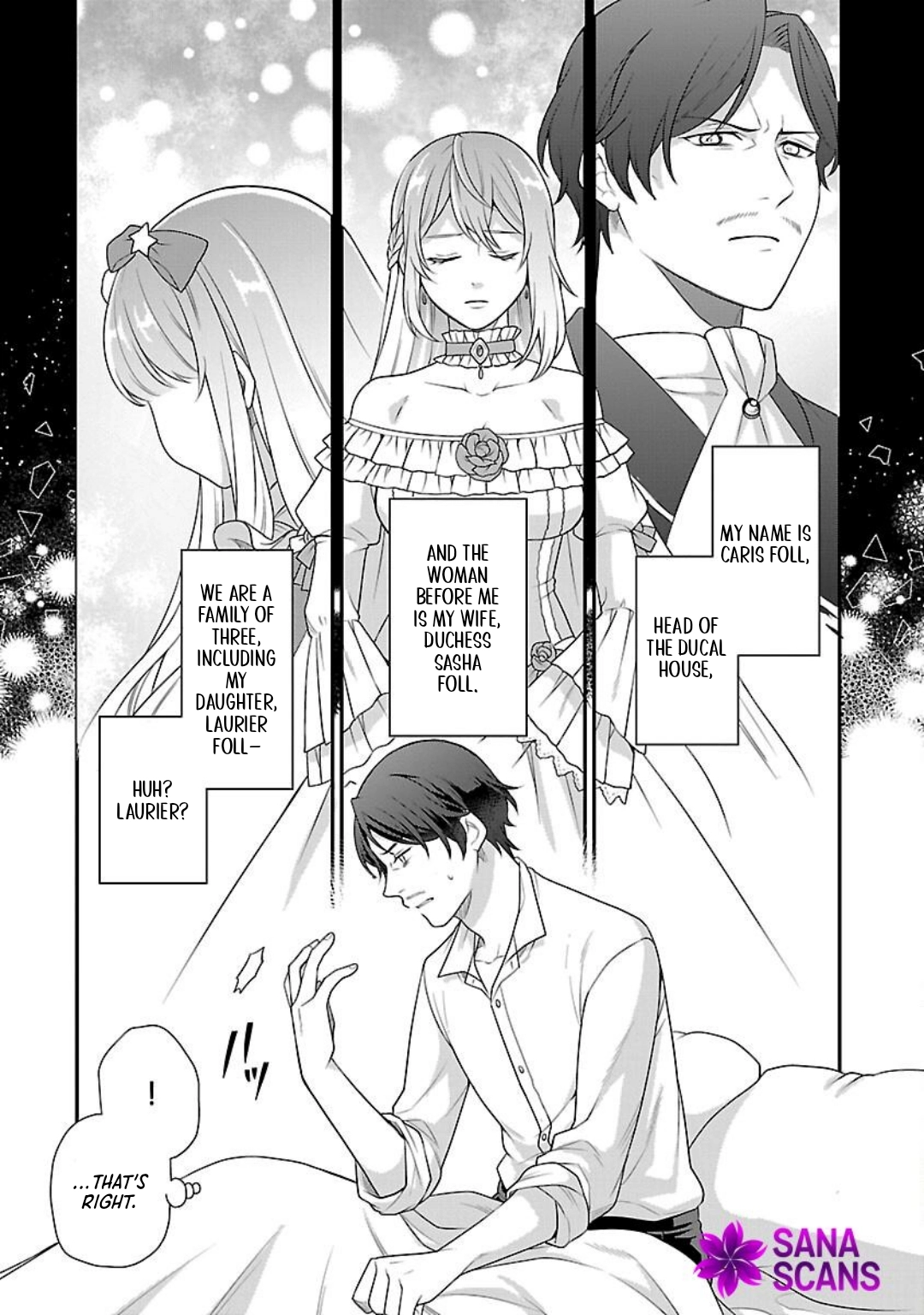 Reincarnated as the Villainess’s Dad — Time to Dote on My Family Chapter 1 - page 9