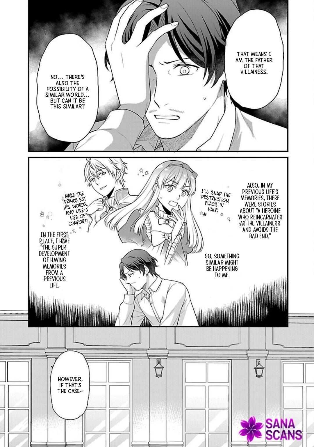 Reincarnated as the Villainess’s Dad — Time to Dote on My Family Chapter 1 - page 50