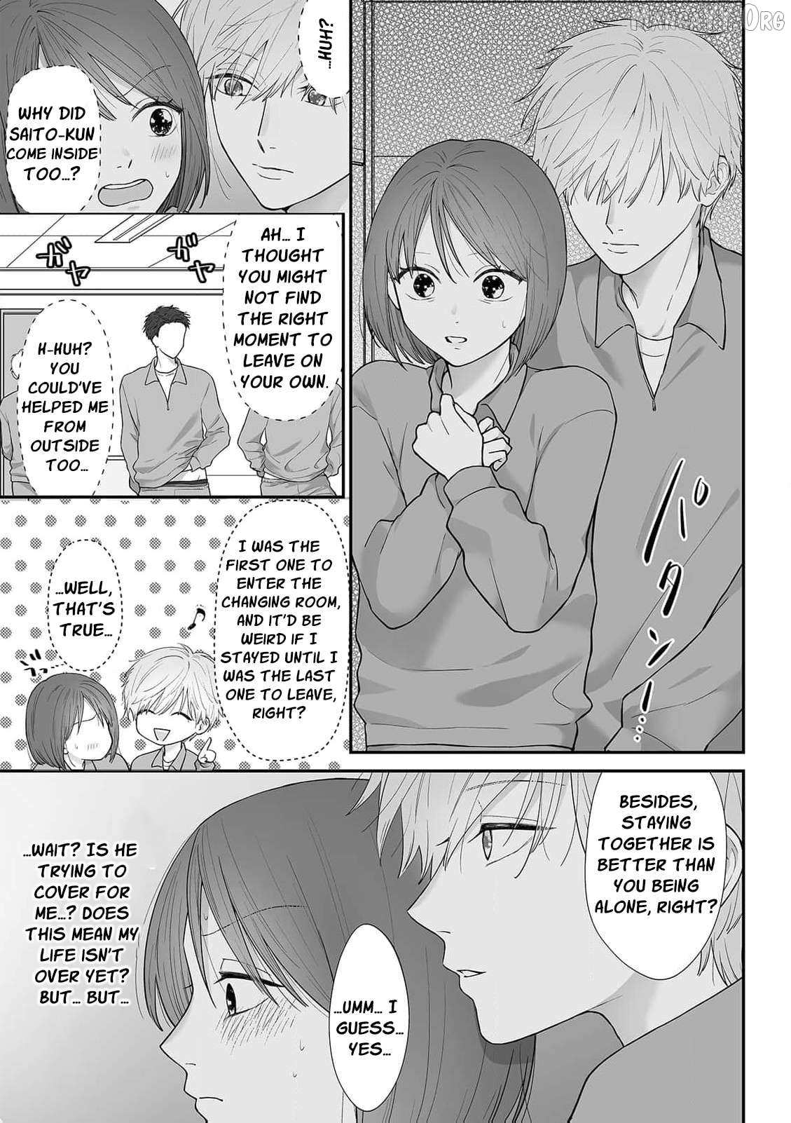 trapped in the boys’ locker room a clumsy jk’s close encounter with a popular guy Chapter 1 - page 13