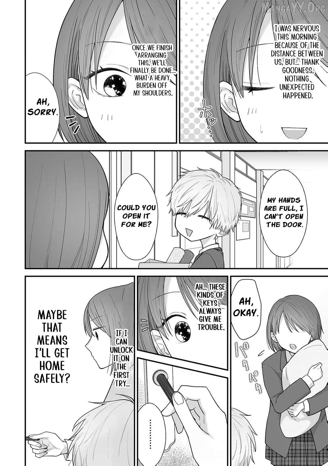 trapped in the boys’ locker room a clumsy jk’s close encounter with a popular guy Chapter 2 - page 11