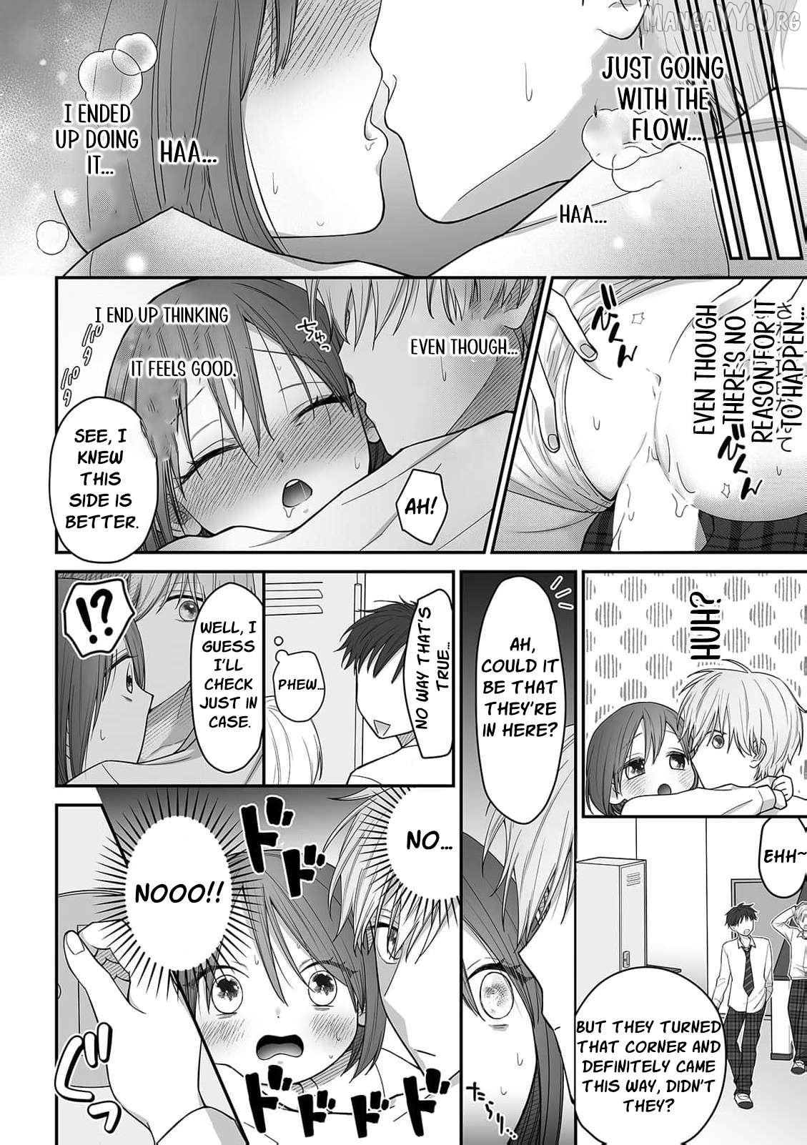 trapped in the boys’ locker room a clumsy jk’s close encounter with a popular guy Chapter 4 - page 27