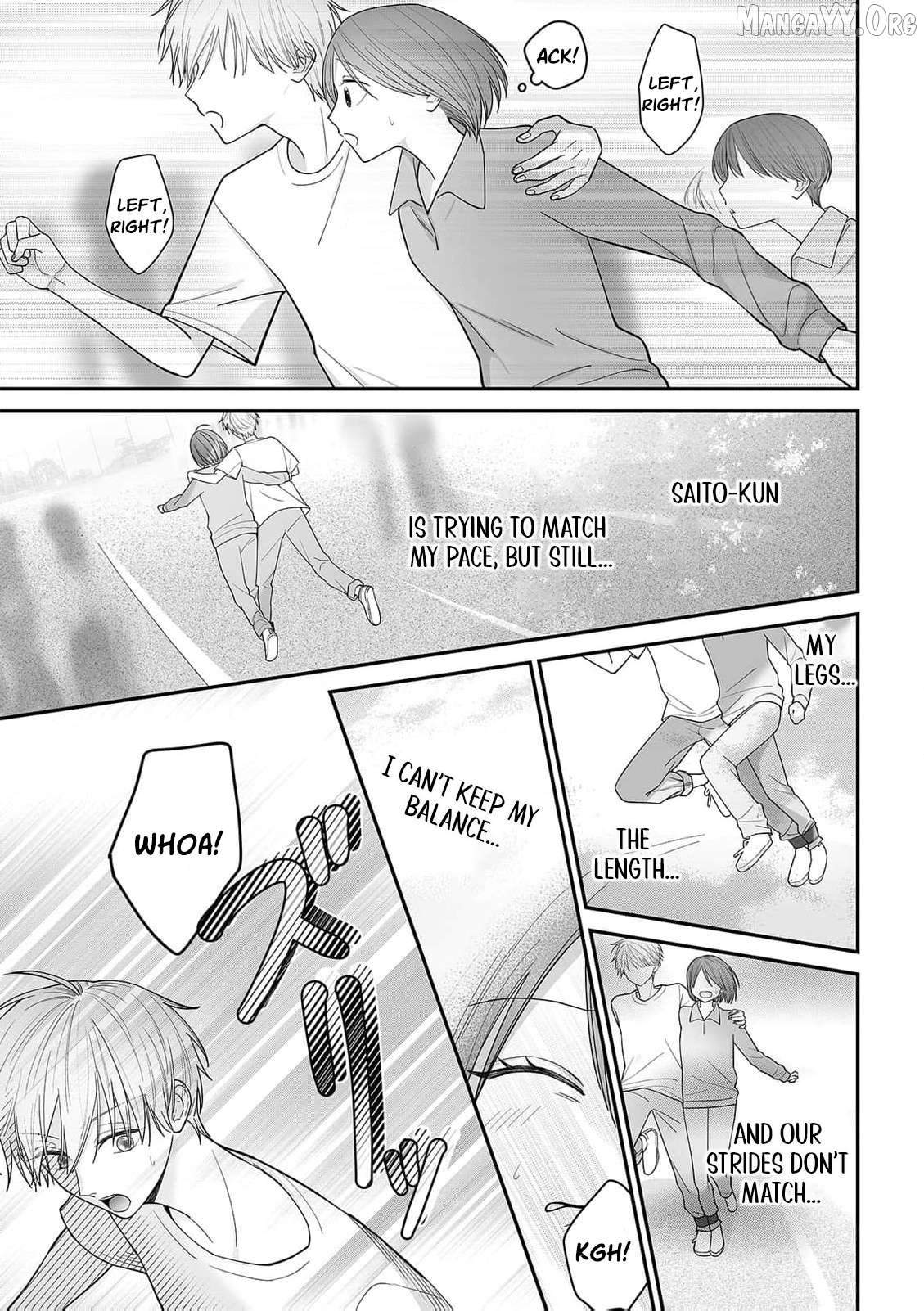 trapped in the boys’ locker room a clumsy jk’s close encounter with a popular guy Chapter 5 - page 14