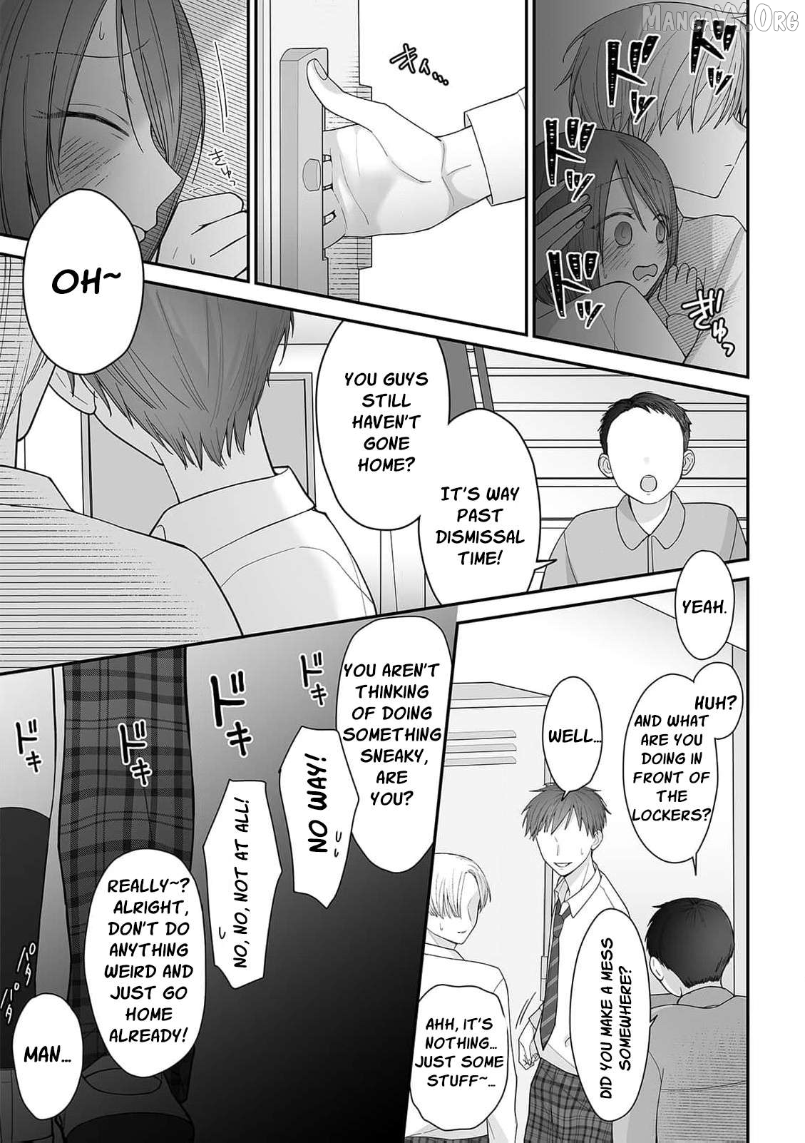 trapped in the boys’ locker room a clumsy jk’s close encounter with a popular guy Chapter 5 - page 4