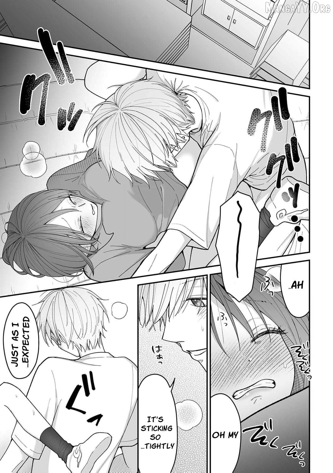 trapped in the boys’ locker room a clumsy jk’s close encounter with a popular guy Chapter 6 - page 4