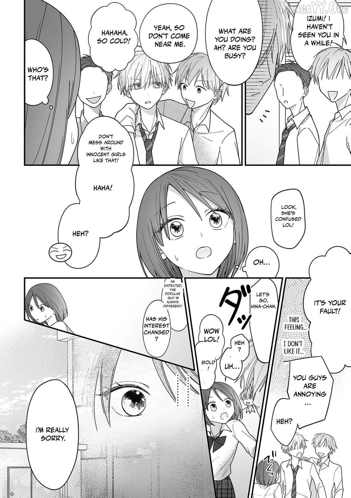 trapped in the boys’ locker room a clumsy jk’s close encounter with a popular guy Chapter 7 - page 5