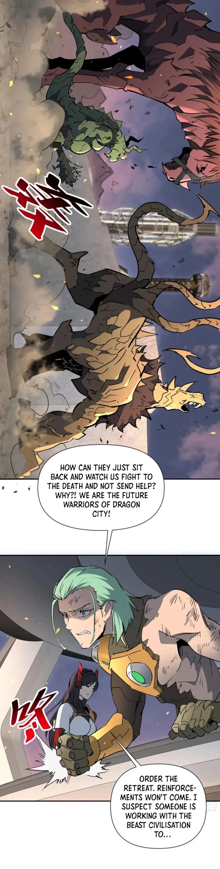 The People On Earth Are Too Ferocious Chapter 306 - page 21