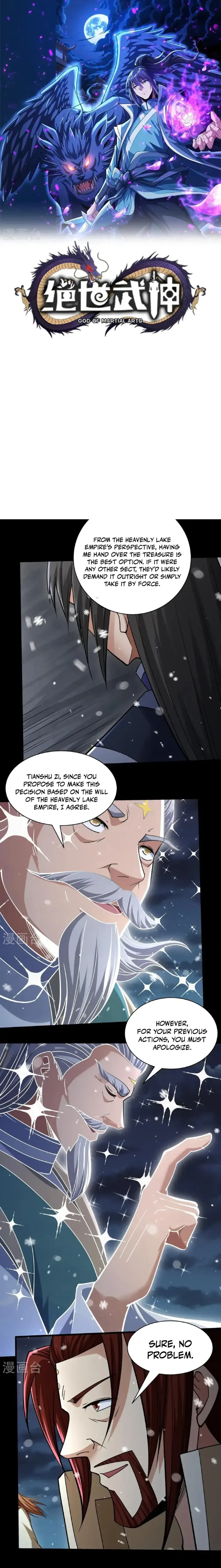 God of Martial Arts Chapter 1005 - page 1