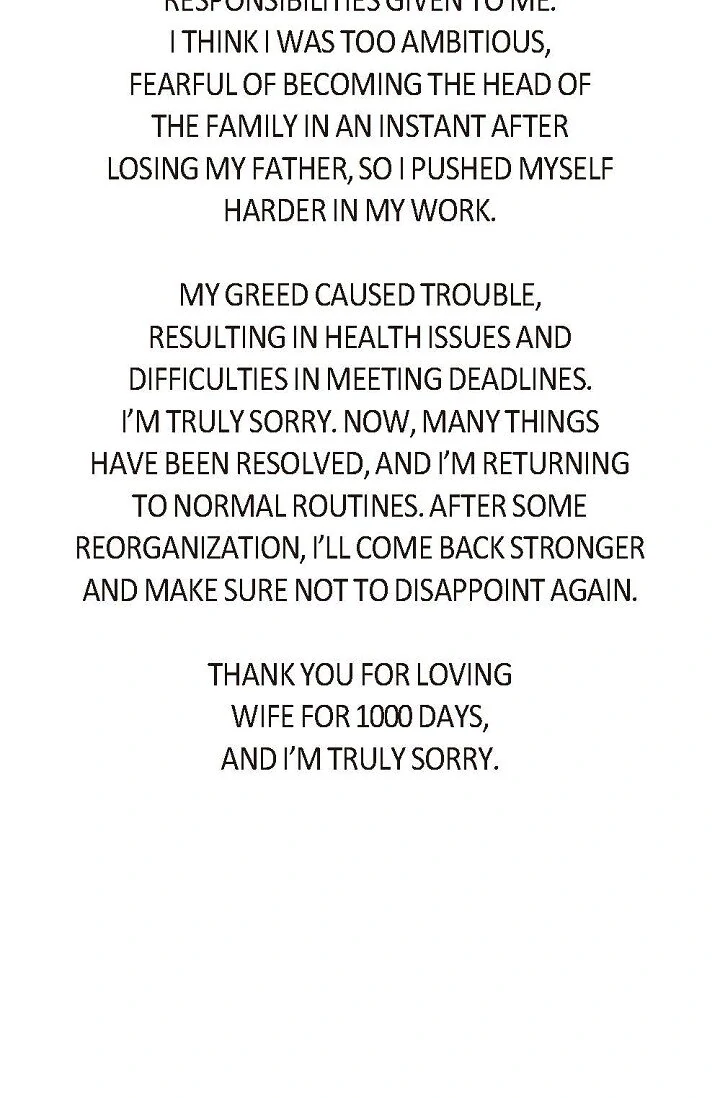 Wife for 1000 Days Chapter 140 - page 134