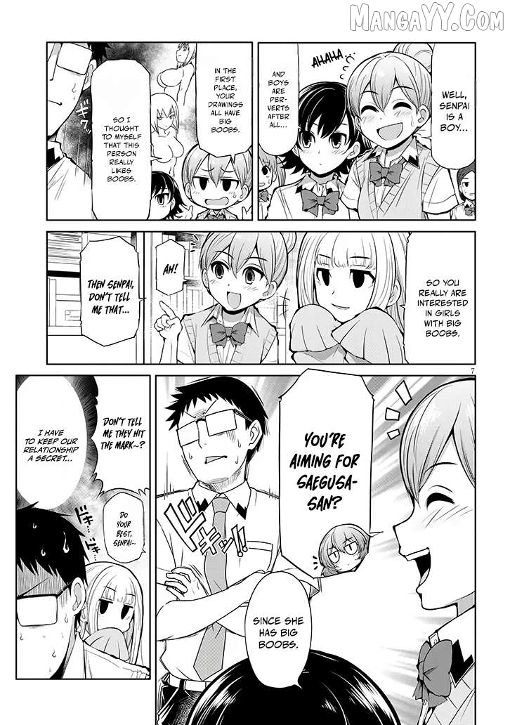 Saegusa-San Wa Megane-Senpai To Koi O Egaku Chapter 10 - page 7