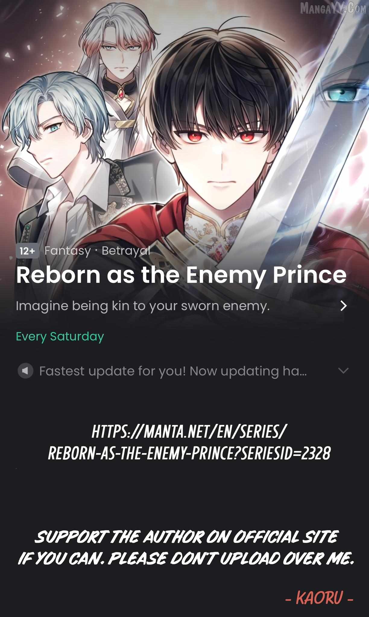Living as the Enemy Prince Chapter 84 - page 25
