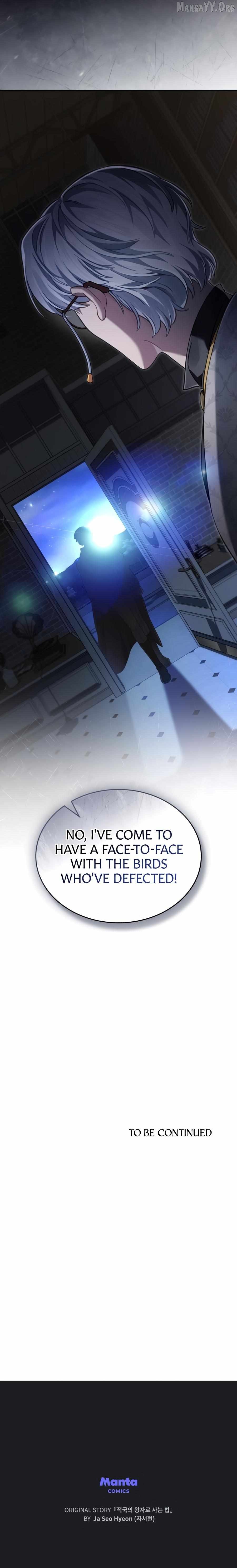 Living as the Enemy Prince Chapter 87 - page 24