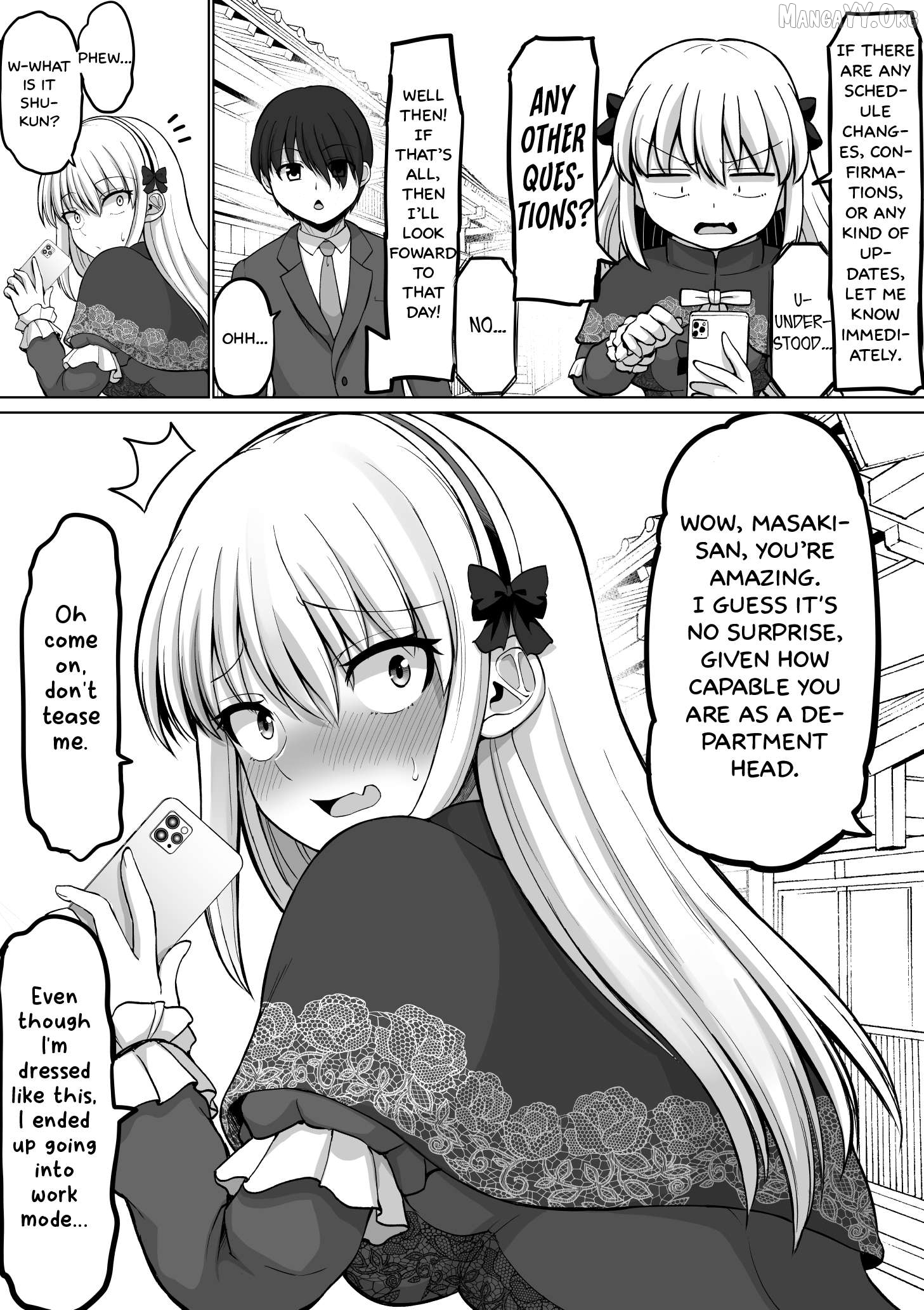 Kore Kara Dandan Shiawase Ni Natte Iku Kowai Onna Joushi Chapter 132 - page 4