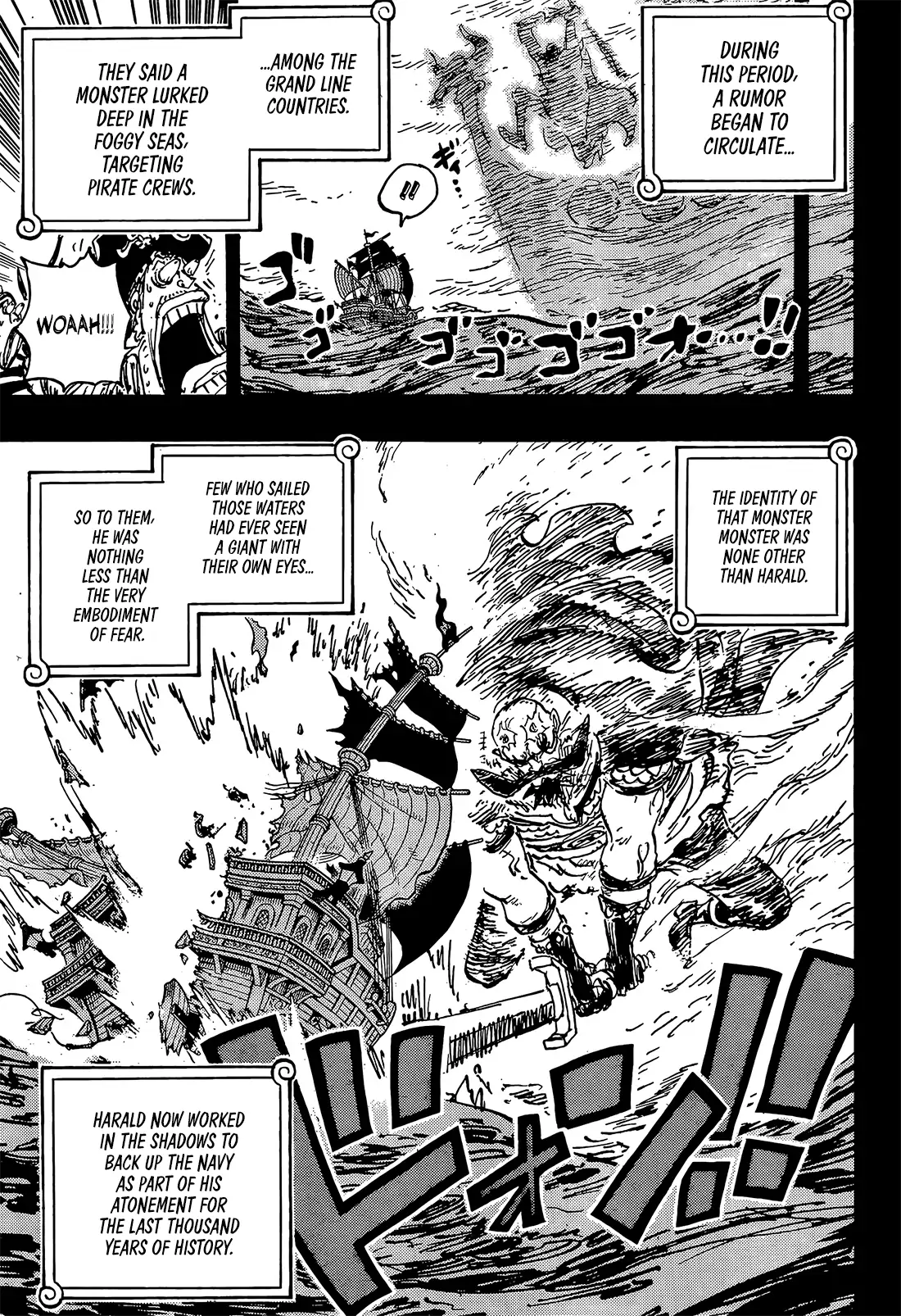 One Piece Chapter 1167 - page 3