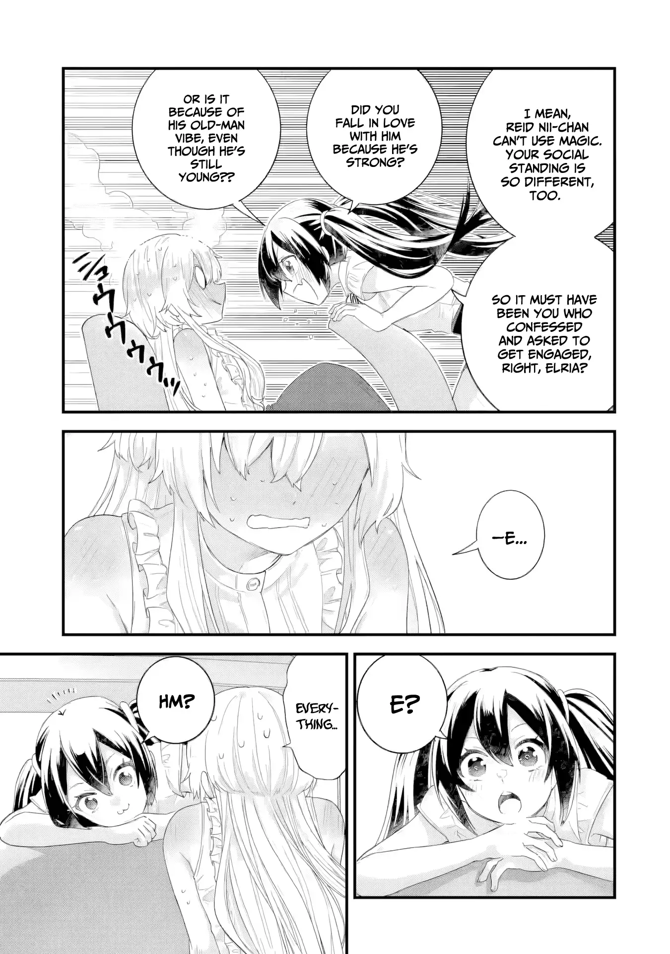 Reincarnated • The Hero Marries the Sage ~After Becoming Engaged to a Former Rival, We Became the Strongest Couple~ Chapter 32 - page 34