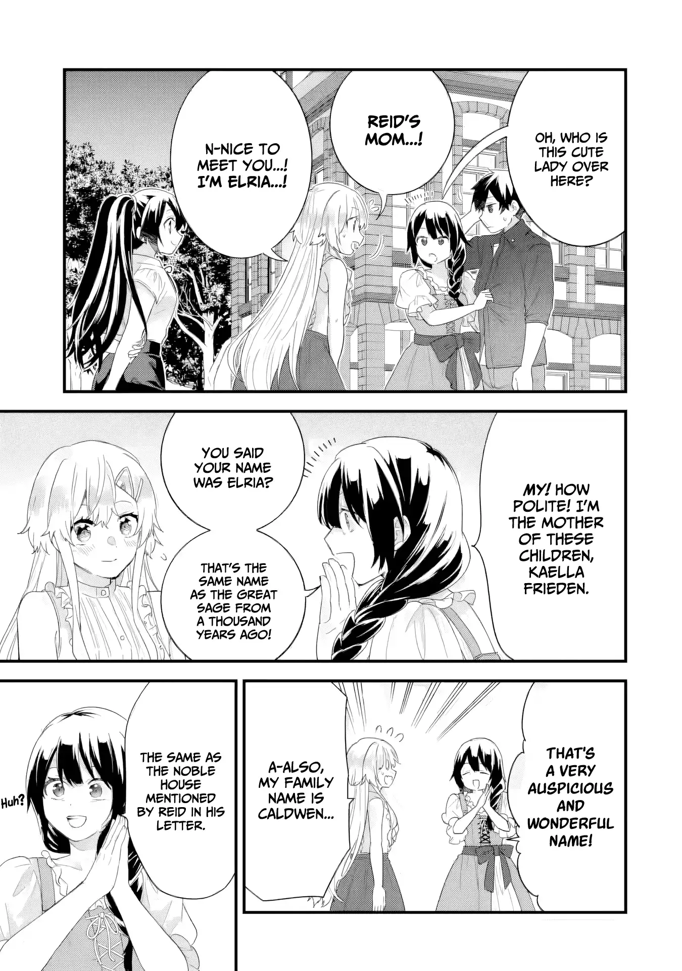 Reincarnated • The Hero Marries the Sage ~After Becoming Engaged to a Former Rival, We Became the Strongest Couple~ Chapter 33 - page 6