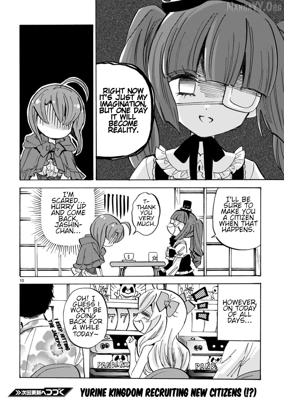 Jashin-chan Dropkick Chapter 288 - page 10