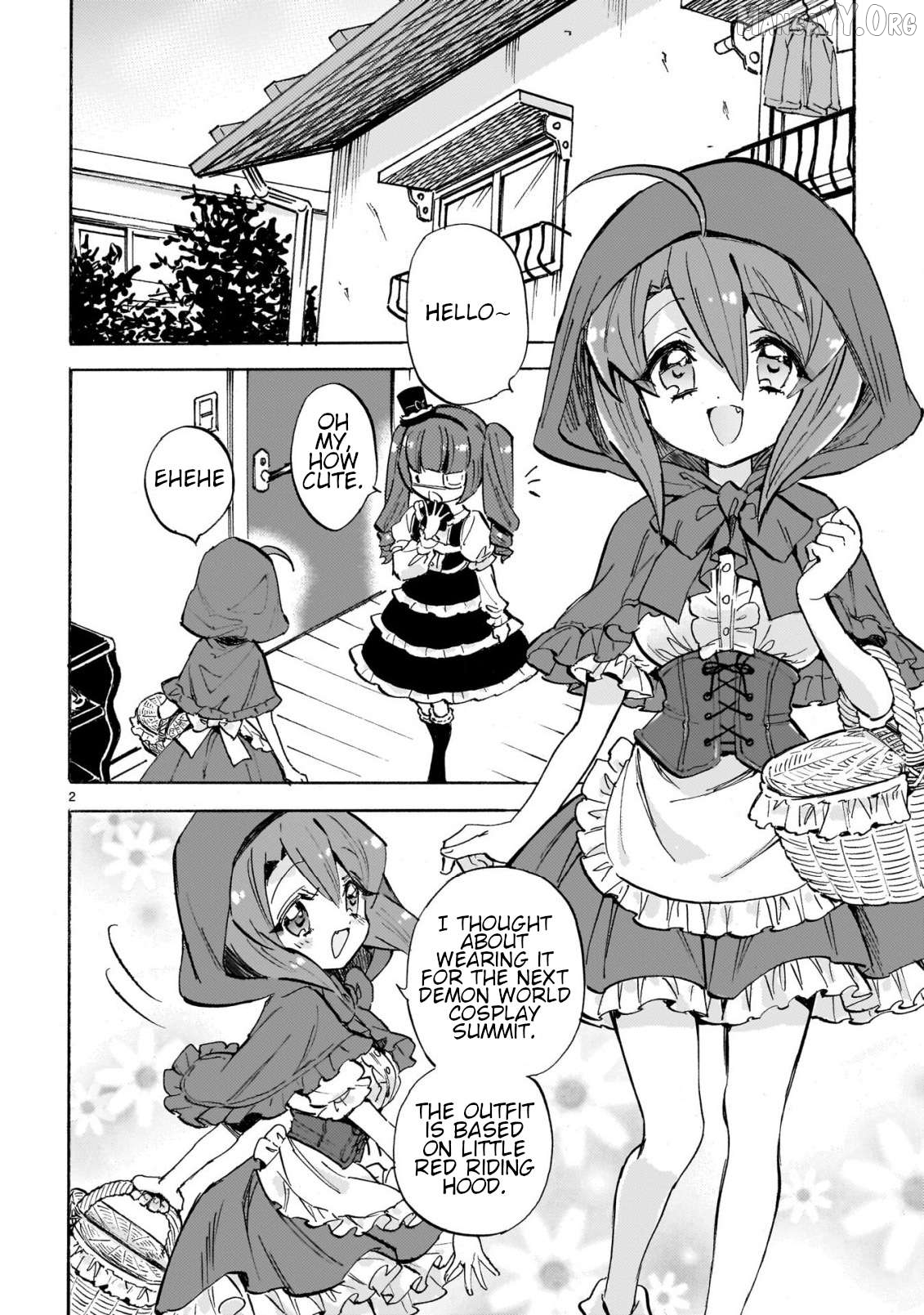 Jashin-chan Dropkick Chapter 288 - page 2