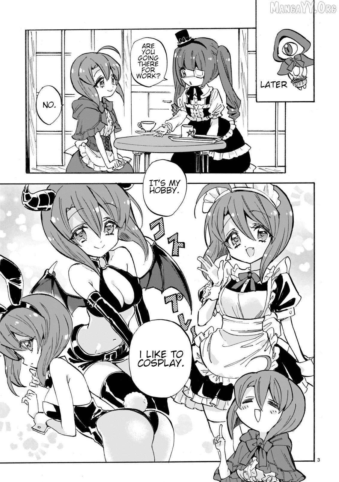 Jashin-chan Dropkick Chapter 288 - page 3