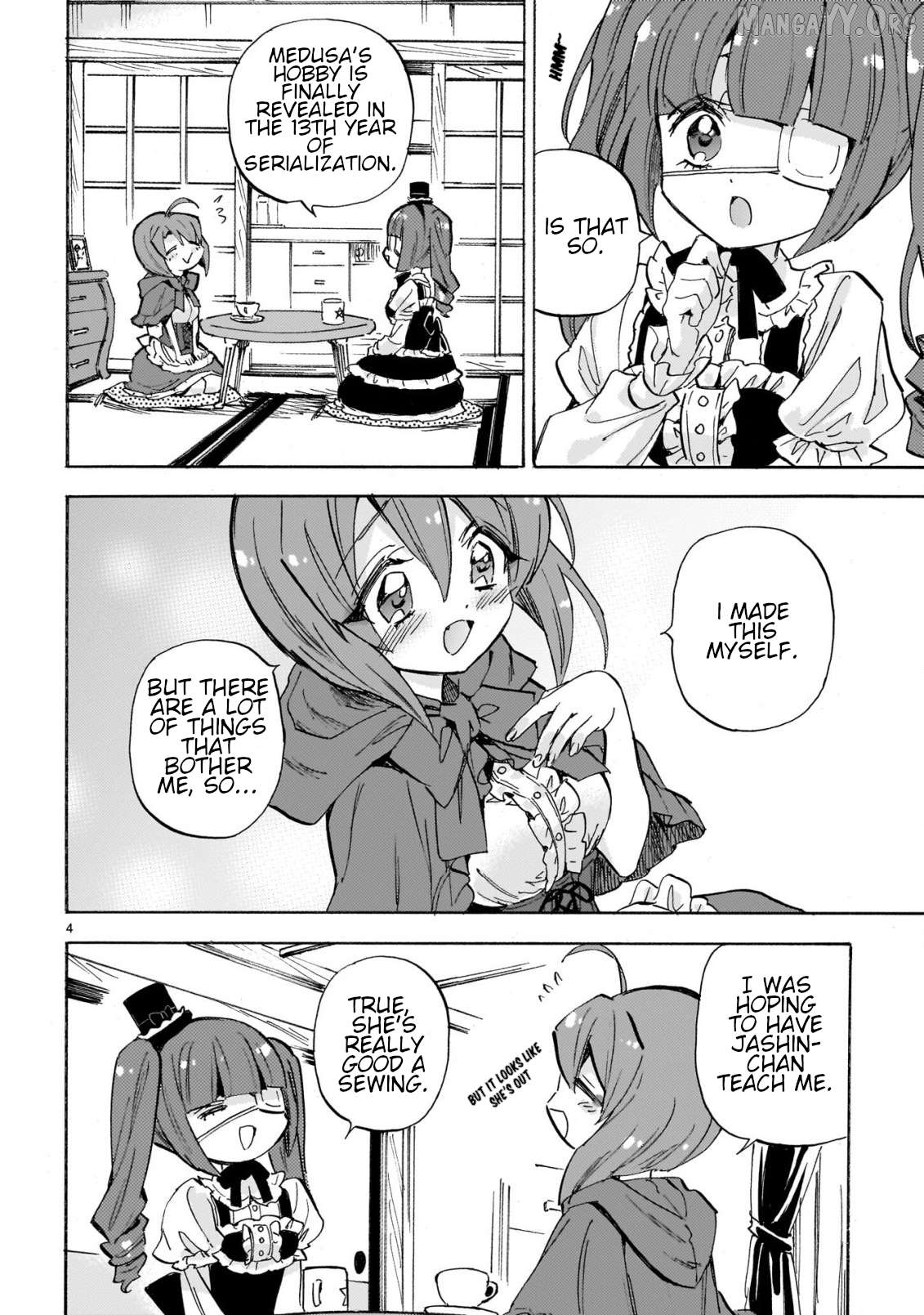 Jashin-chan Dropkick Chapter 288 - page 4