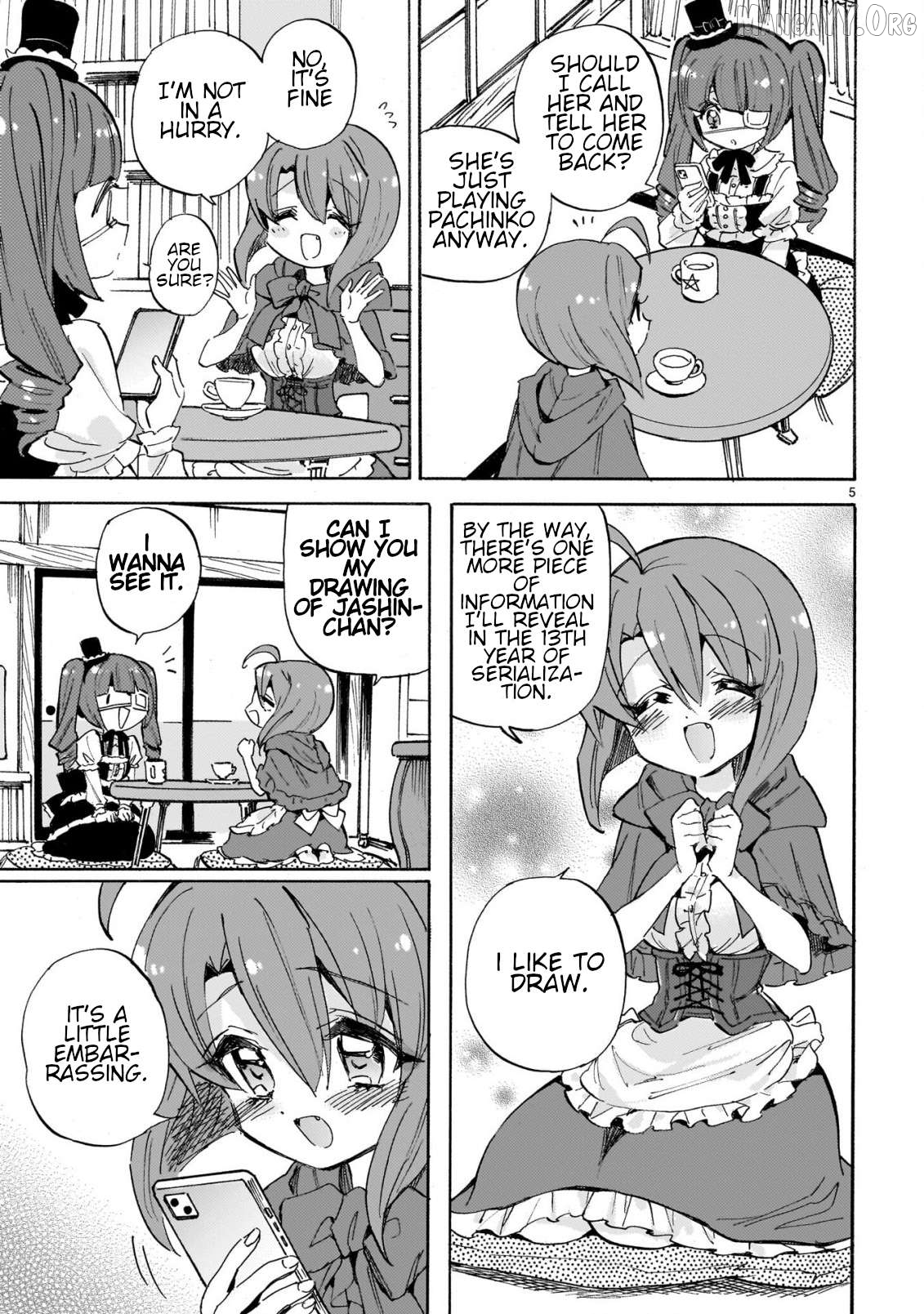 Jashin-chan Dropkick Chapter 288 - page 5