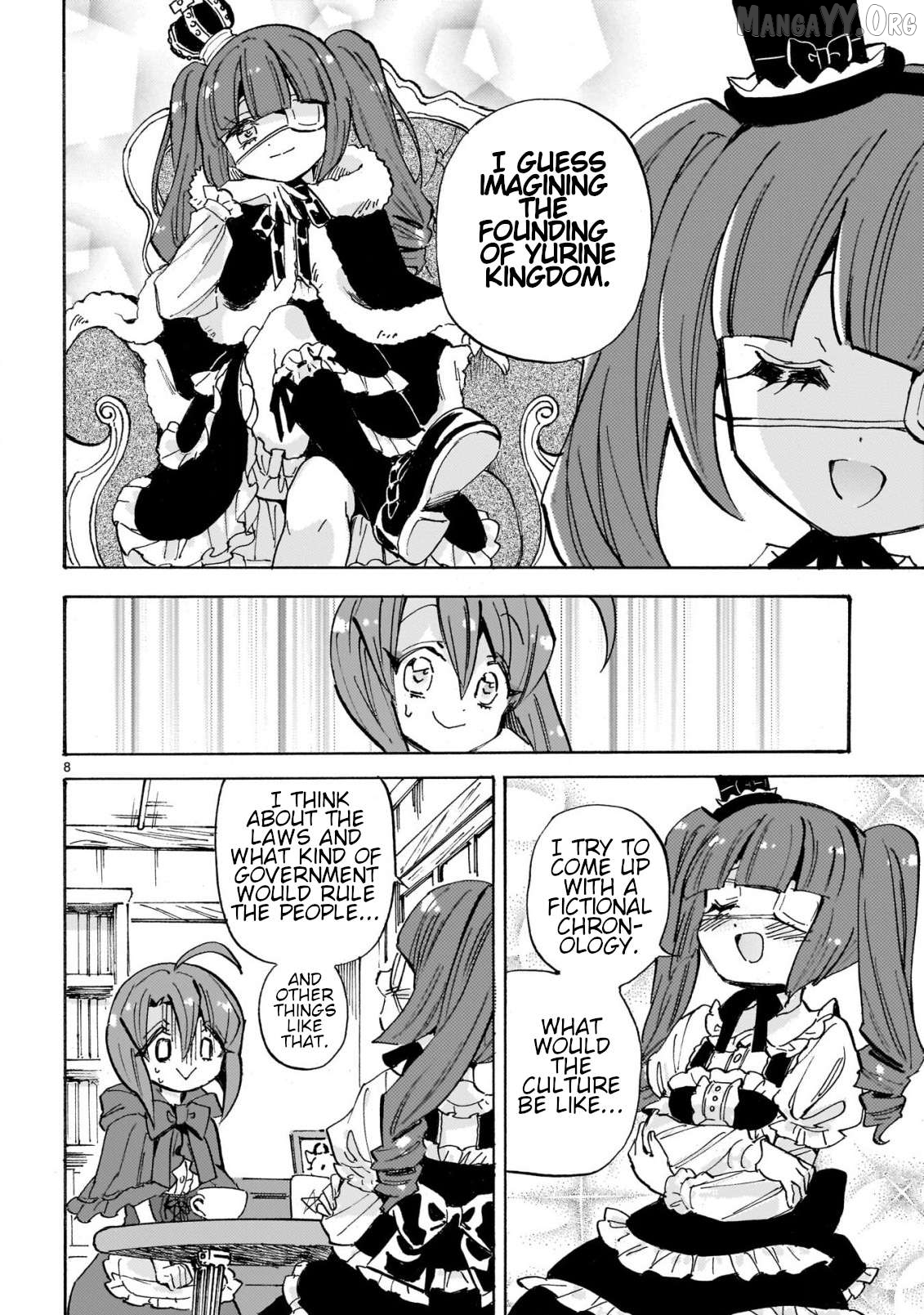Jashin-chan Dropkick Chapter 288 - page 8