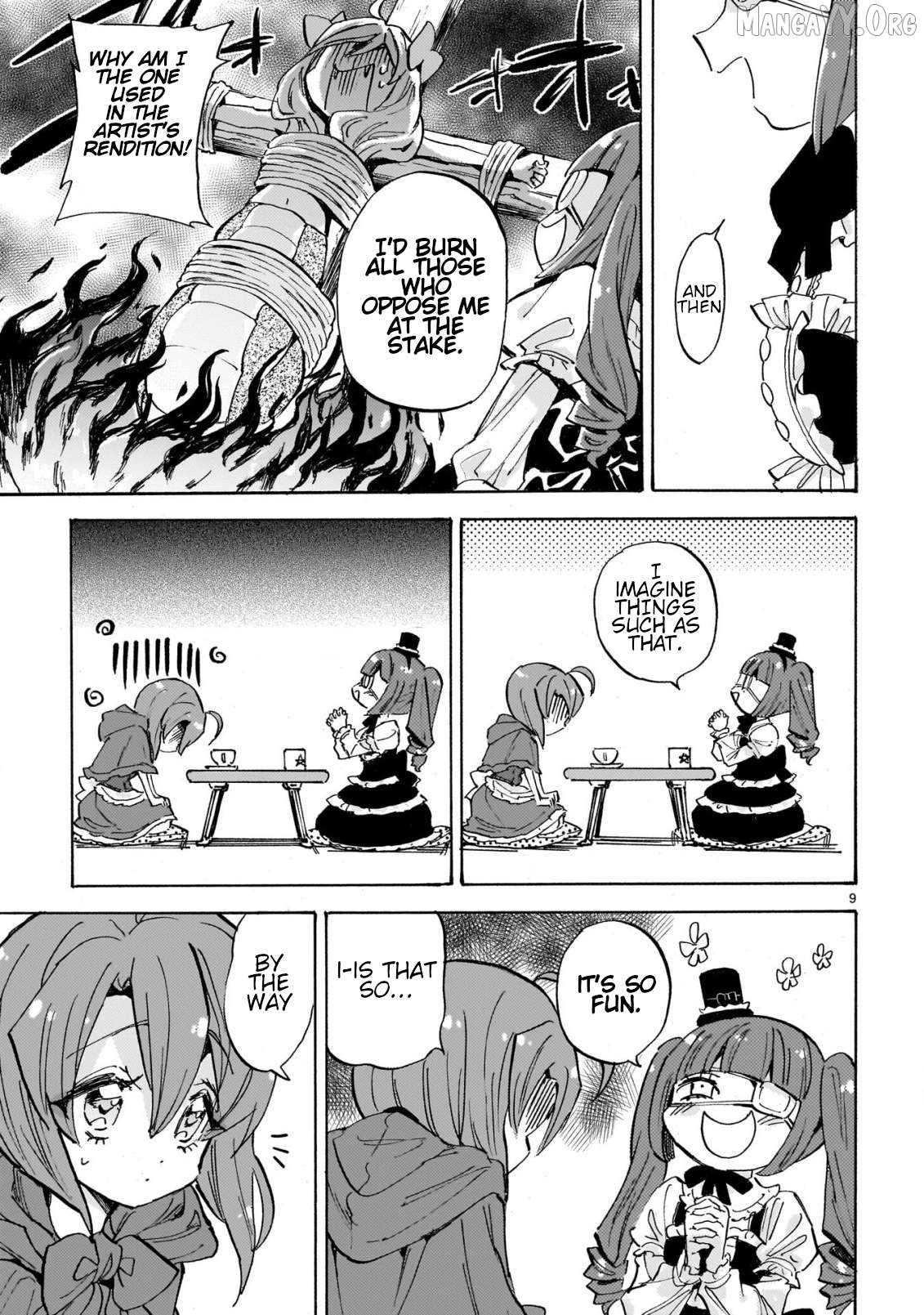 Jashin-chan Dropkick Chapter 288 - page 9
