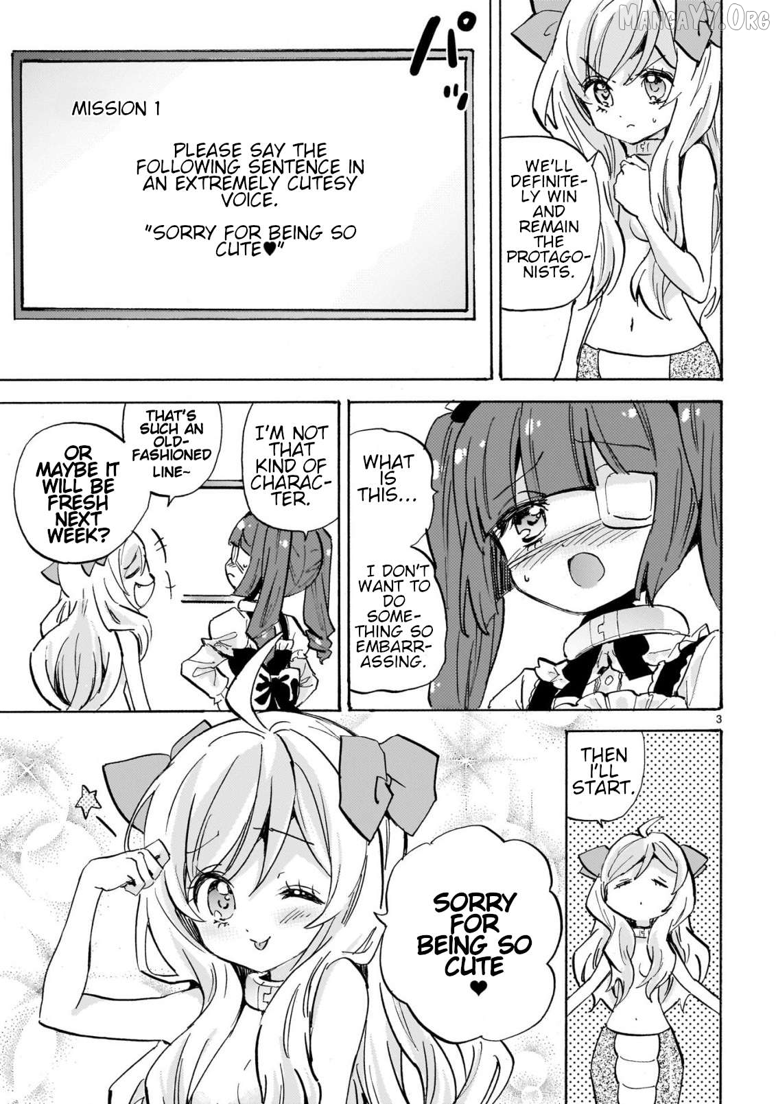 Jashin-chan Dropkick Chapter 289 - page 3