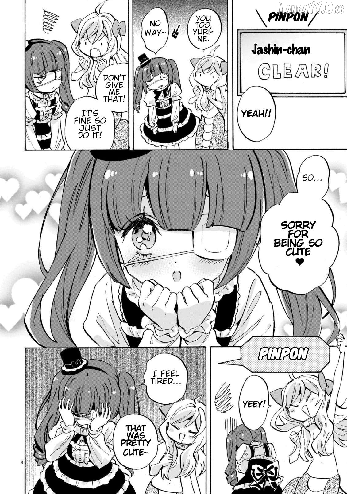 Jashin-chan Dropkick Chapter 289 - page 4
