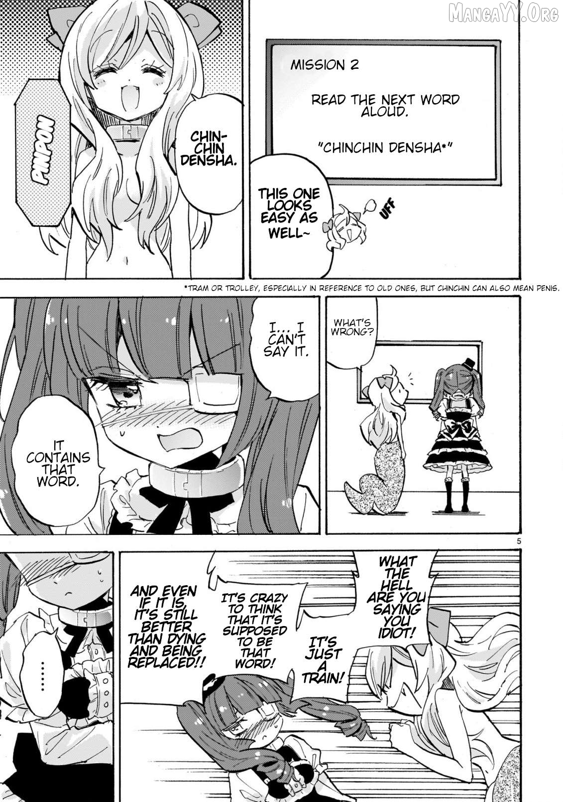 Jashin-chan Dropkick Chapter 289 - page 5