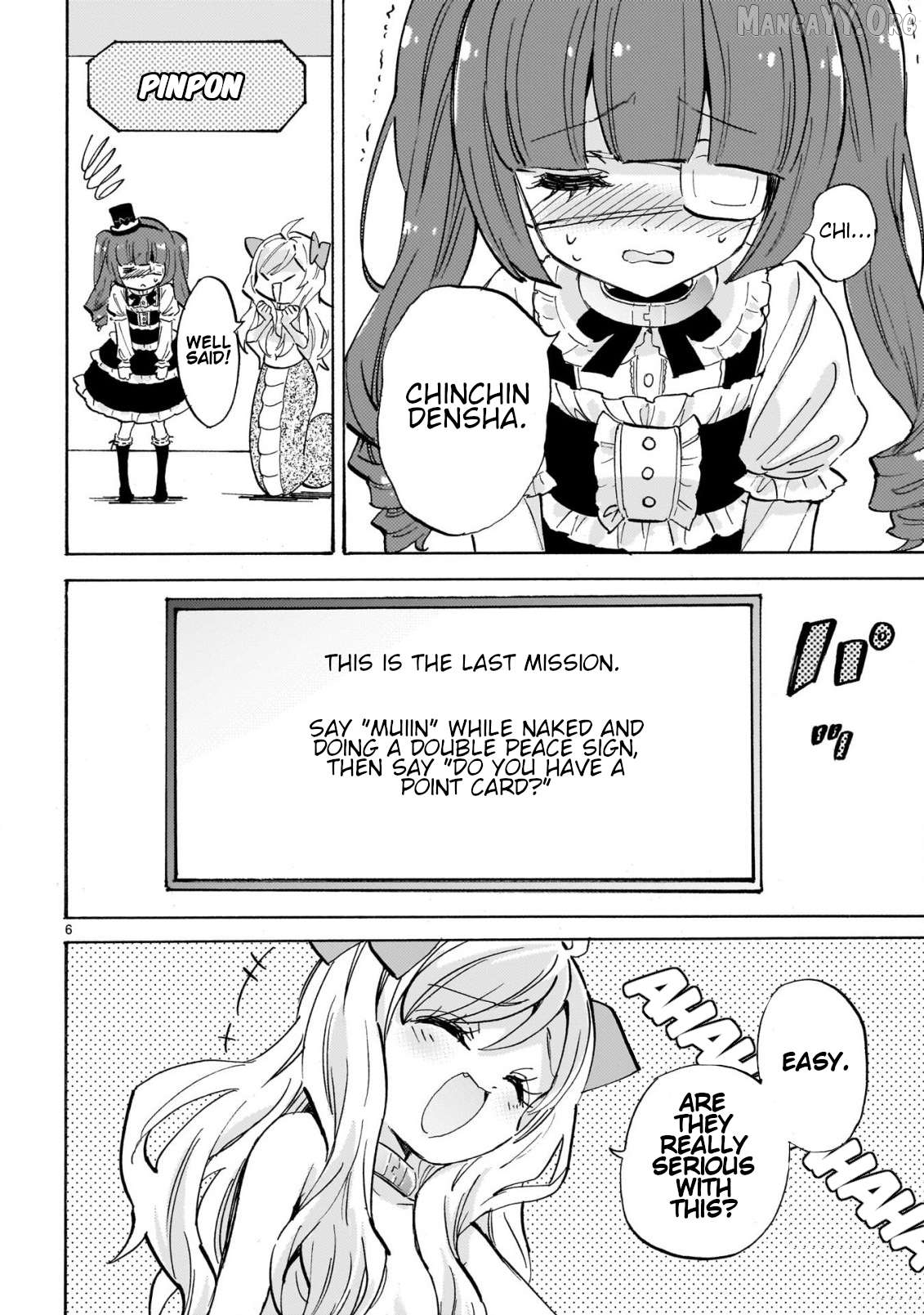 Jashin-chan Dropkick Chapter 289 - page 6