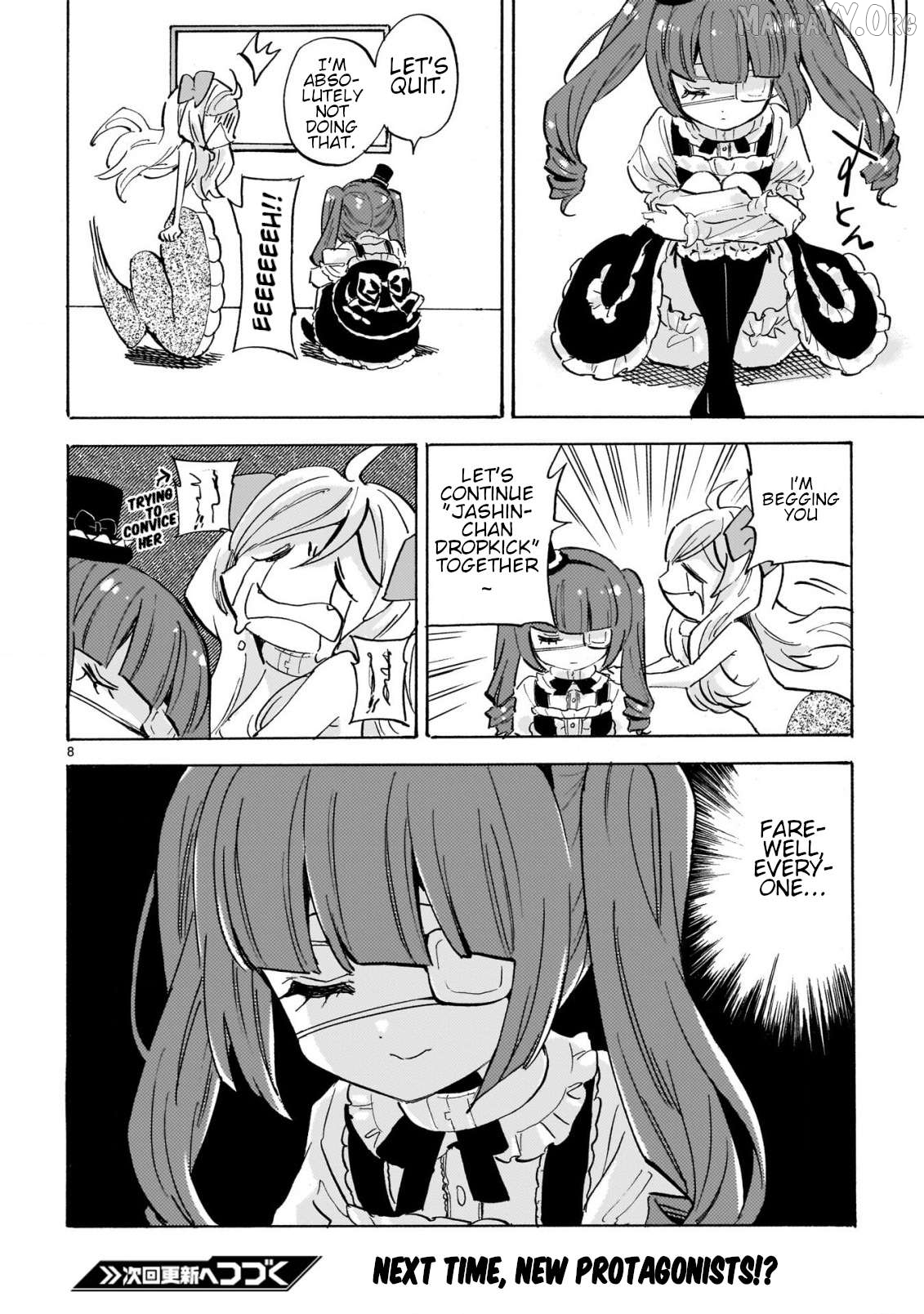 Jashin-chan Dropkick Chapter 289 - page 8