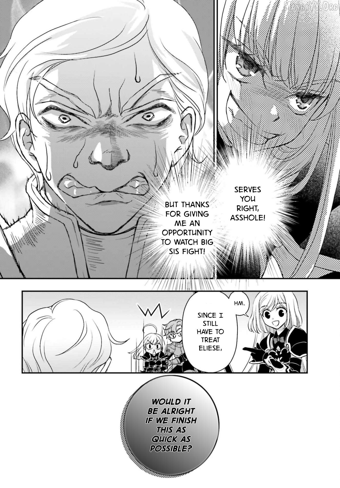 The Little Girl Raised By Death Hold The Sword Of Death Tight Chapter 54.2 - page 12