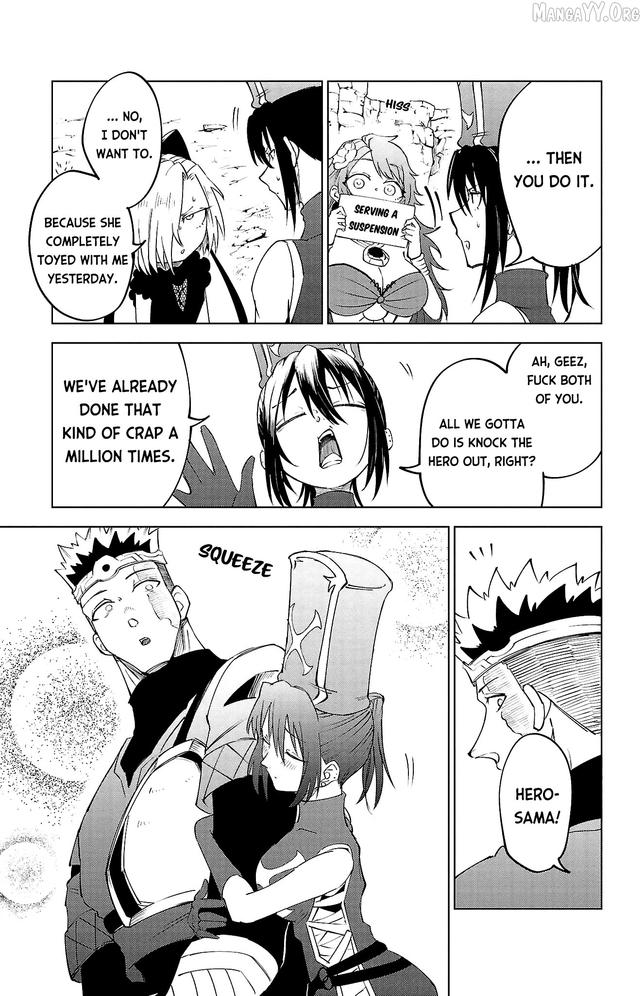 The Fainted Hero and The Assassination Princess Chapter 37 - page 10