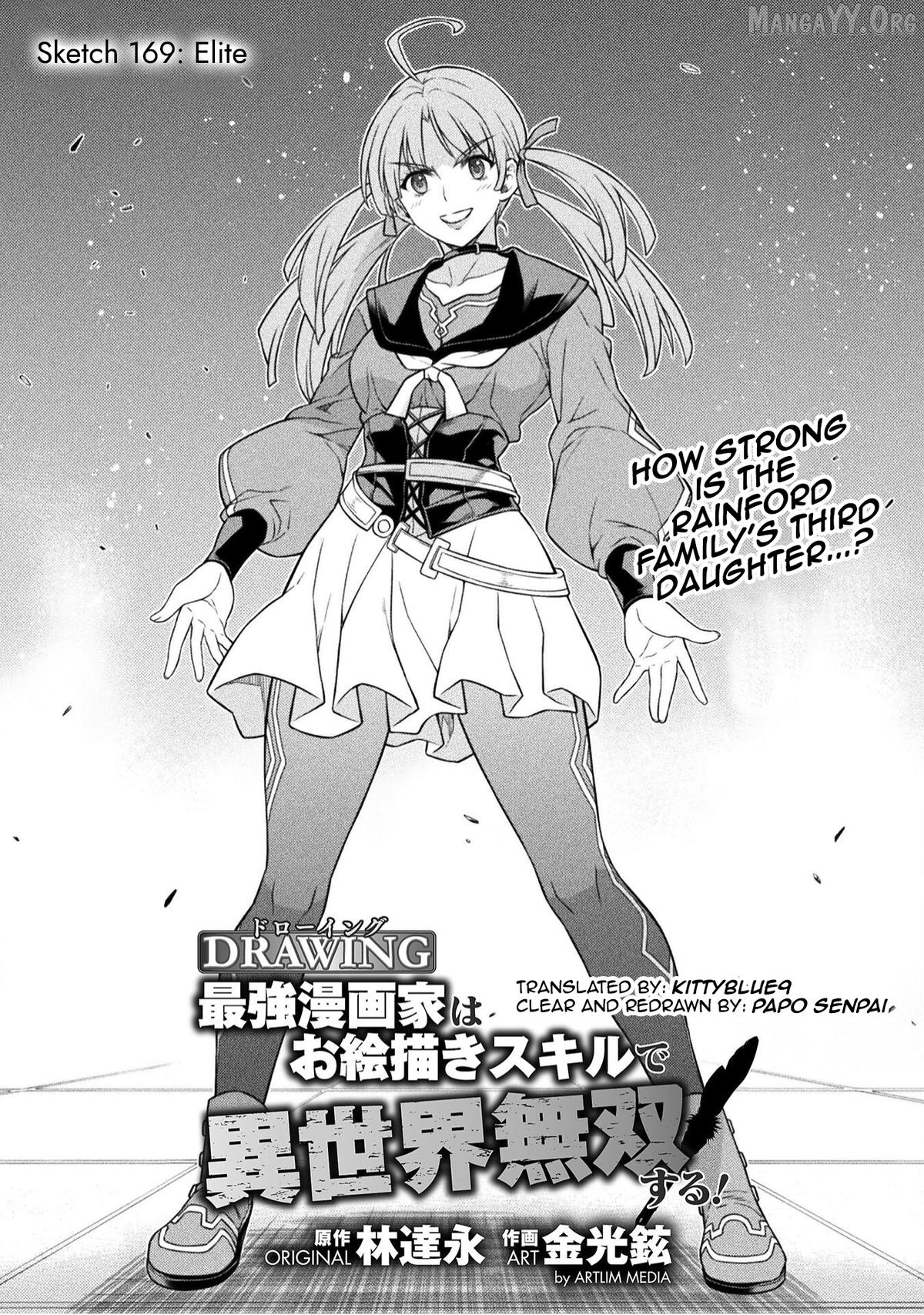 Drawing: The Greatest Mangaka Becomes A Skilled “Martial Artist” In Another World Chapter 169 - page 1