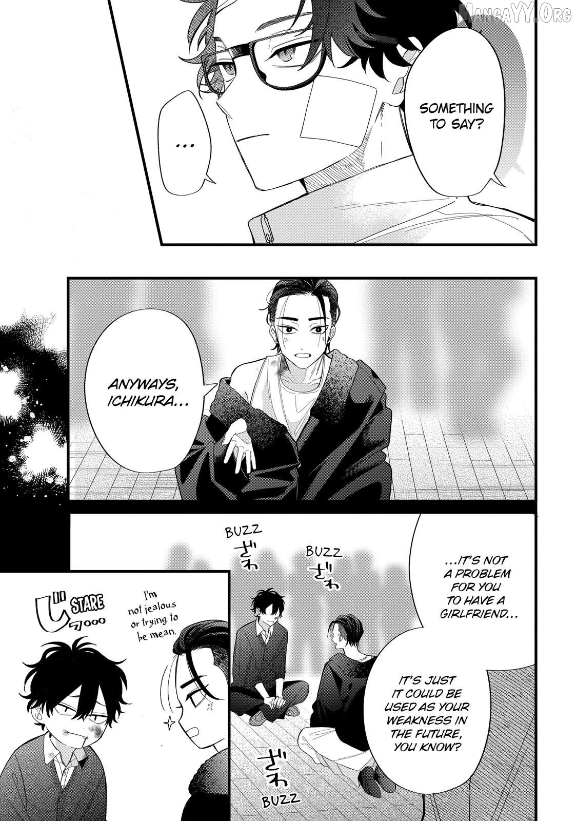 Megane, Tokidoki, Yankee-kun Chapter 40.2 - page 3