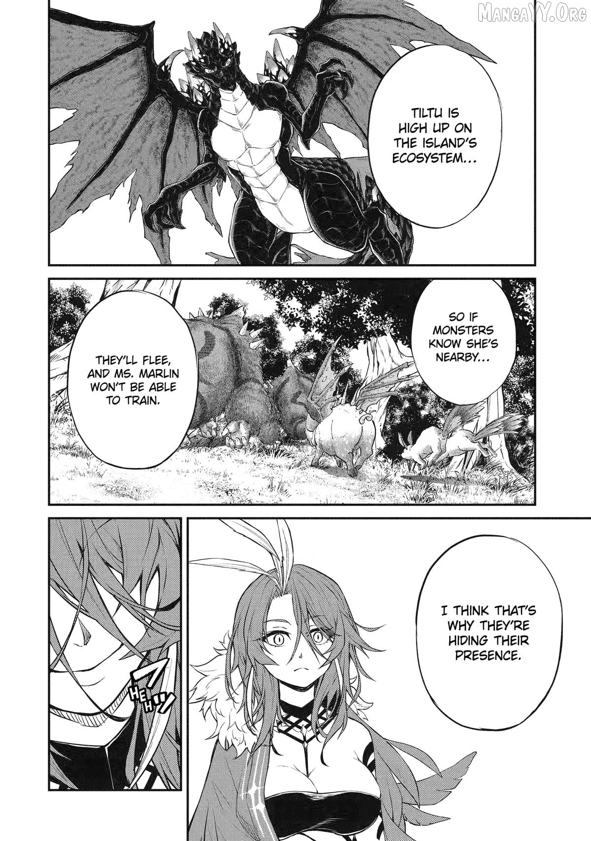 I Was Reincarnated on an Island Where the Strongest Species Live So I Will Enjoy a Peaceful Life on This Island Chapter 36 - page 10