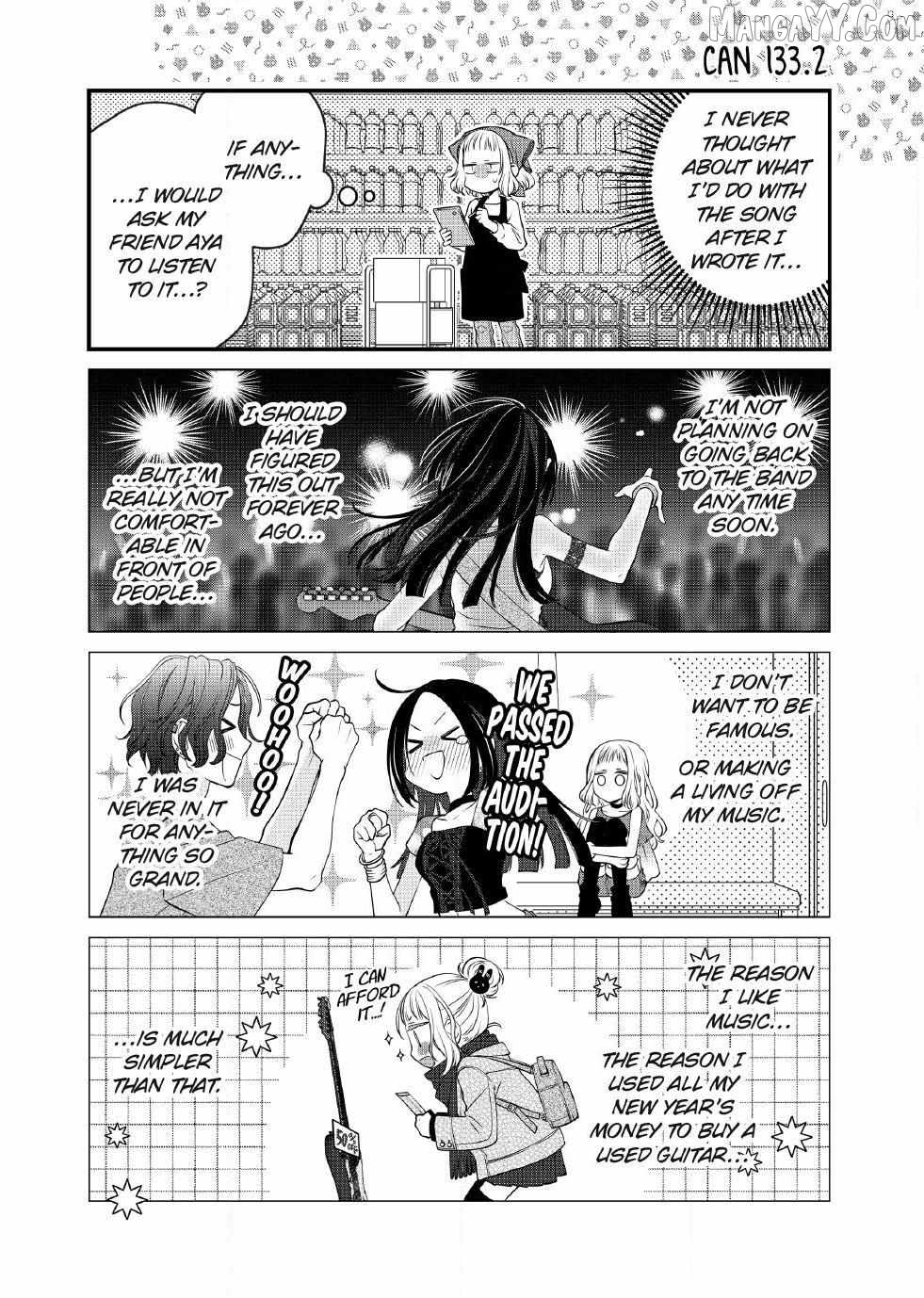 The Deceitful Cat Is Depressed Again Today Chapter 133.2 - page 1