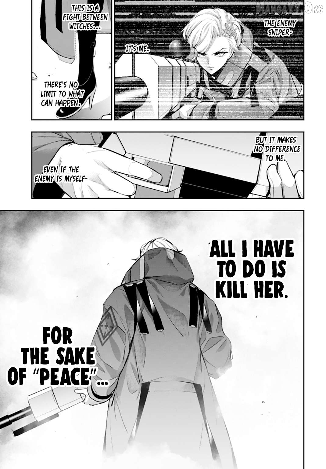 Majo Taisen - The War of Greedy Witches Chapter 61 - page 7