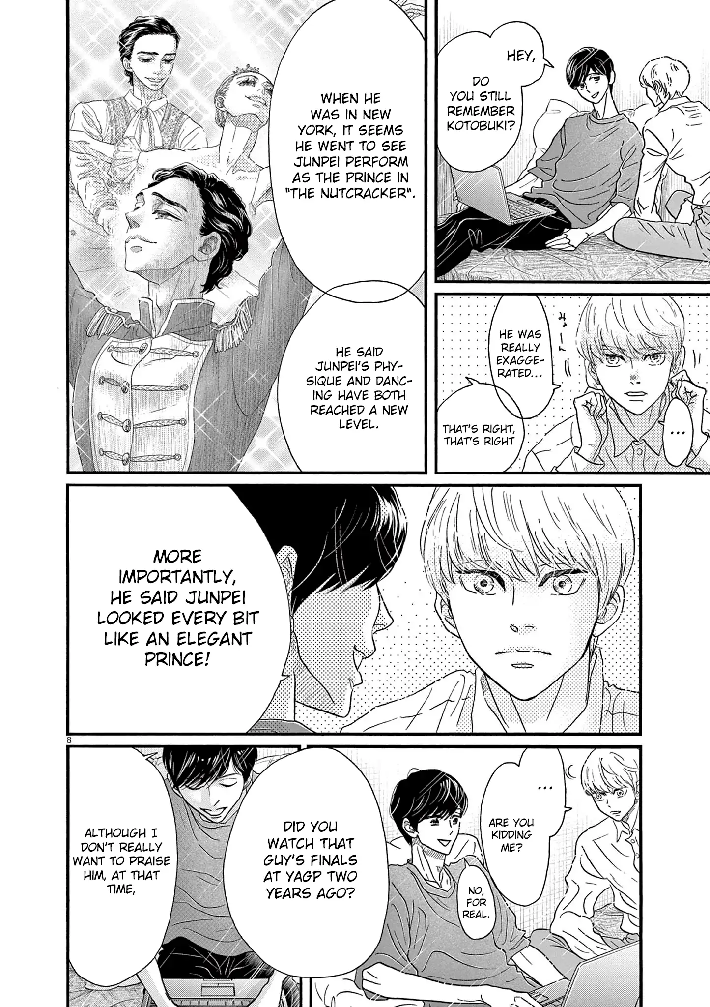Dance Dance Danseur Chapter 199 - page 8
