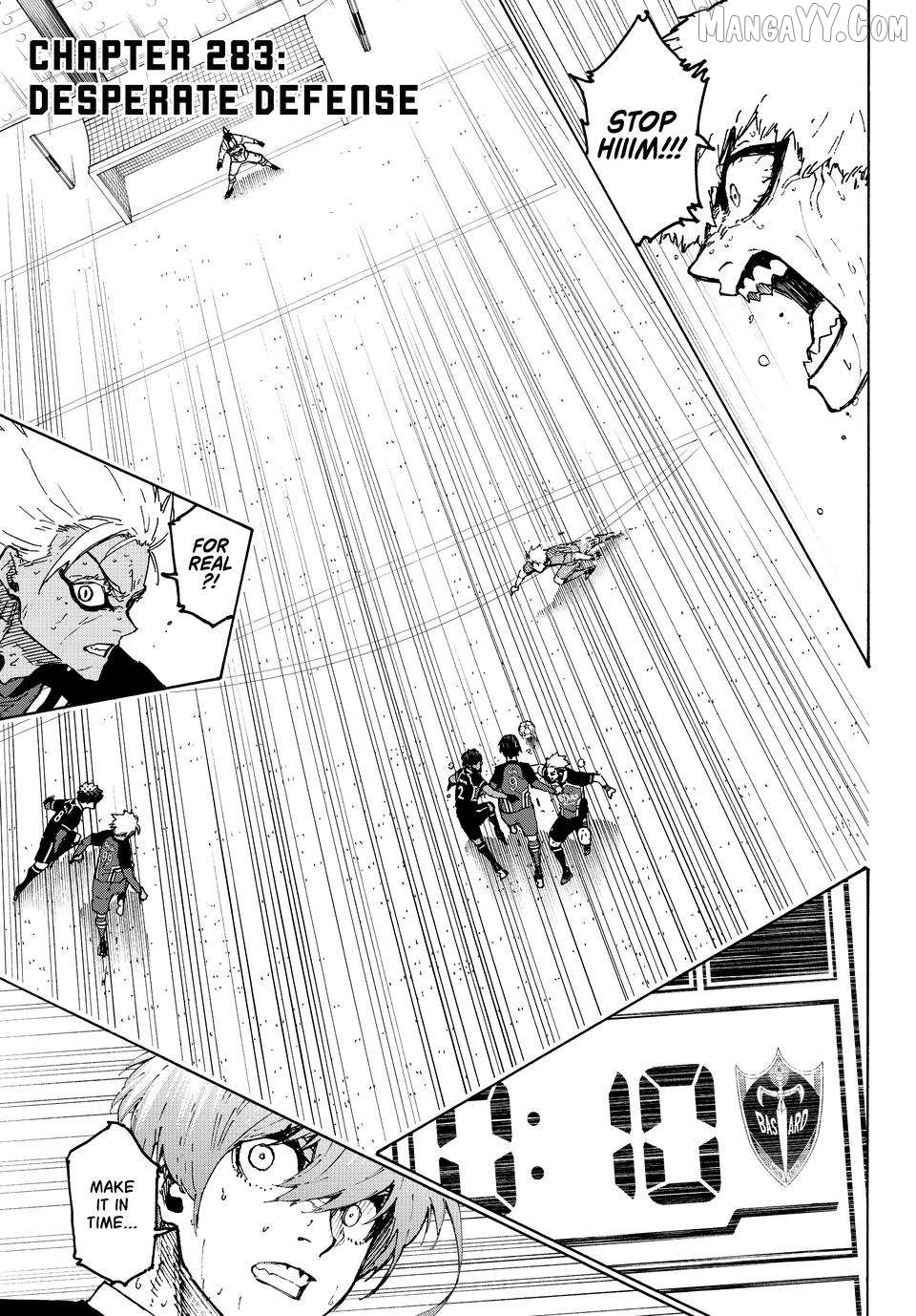 Blue Lock Chapter 283 - page 1