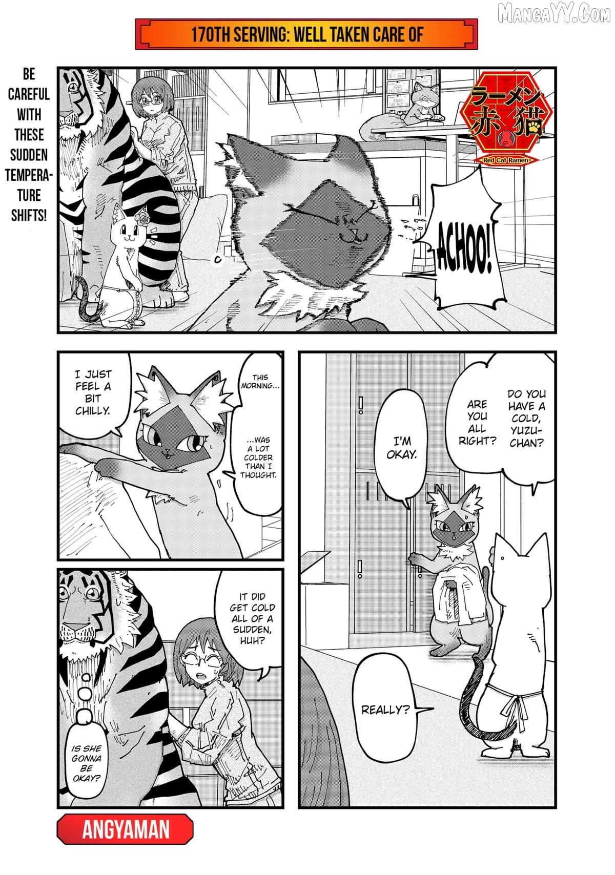 Ramen Aka Neko Chapter 170 - page 1