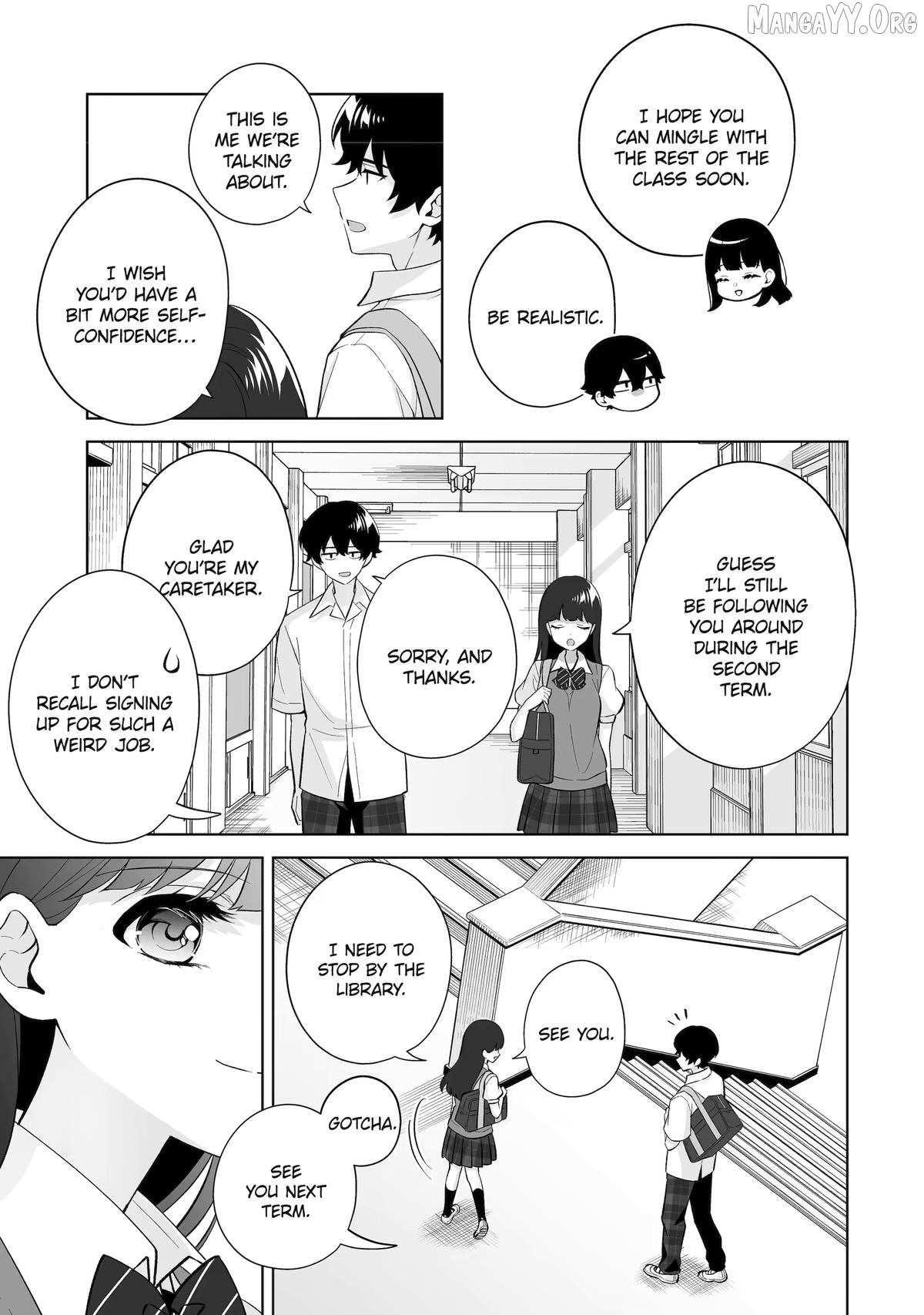 Please Leave Me Alone (For Some Reason, She Wants to Change a Lone Wolf's Helpless High School Life.) Chapter 33 - page 15