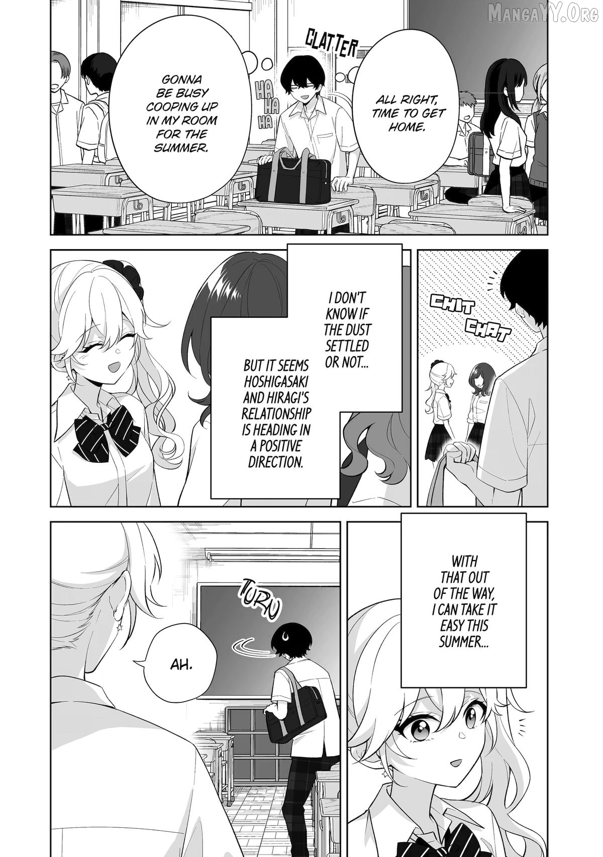 Please Leave Me Alone (For Some Reason, She Wants to Change a Lone Wolf's Helpless High School Life.) Chapter 33 - page 2