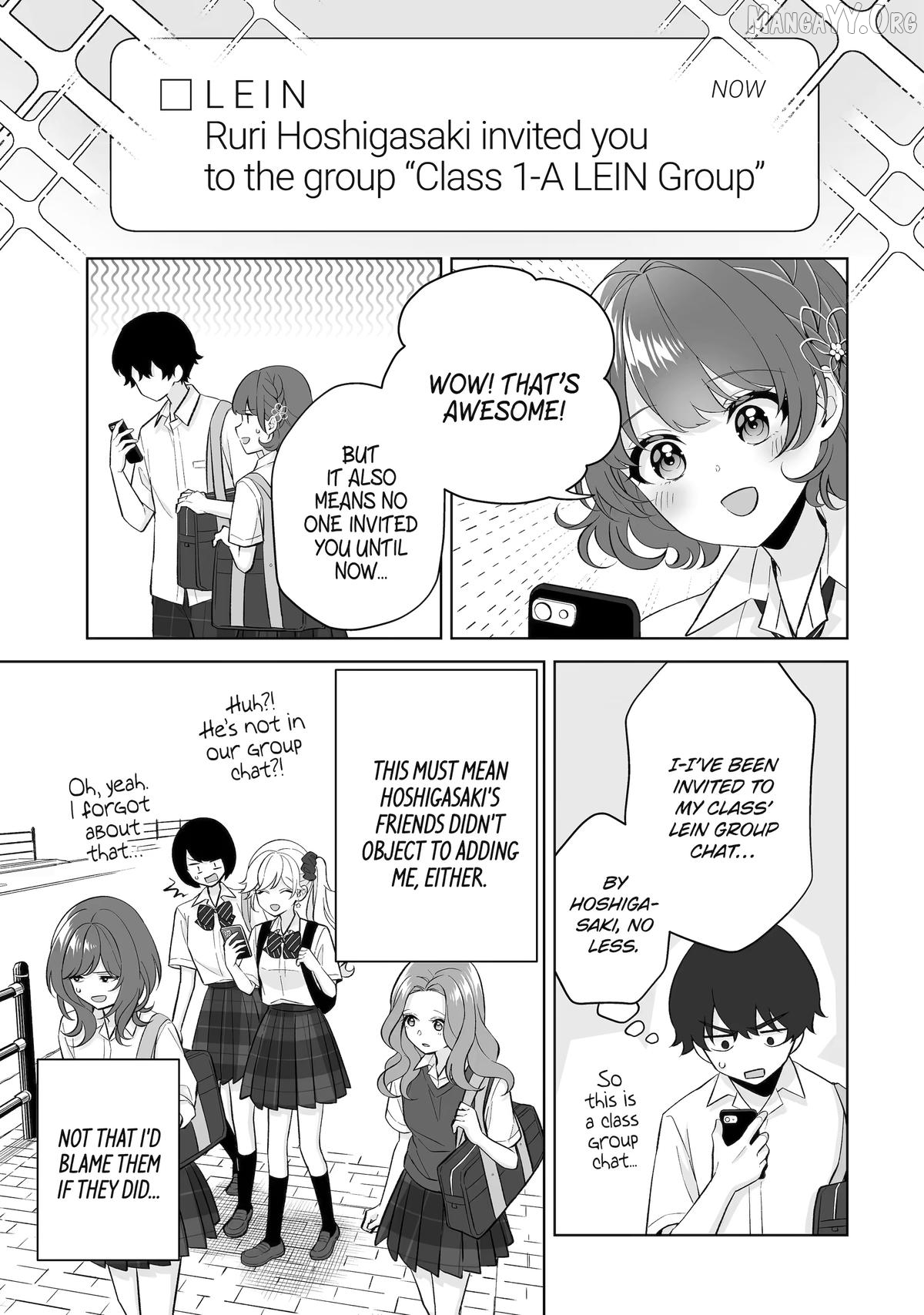 Please Leave Me Alone (For Some Reason, She Wants to Change a Lone Wolf's Helpless High School Life.) Chapter 33 - page 21