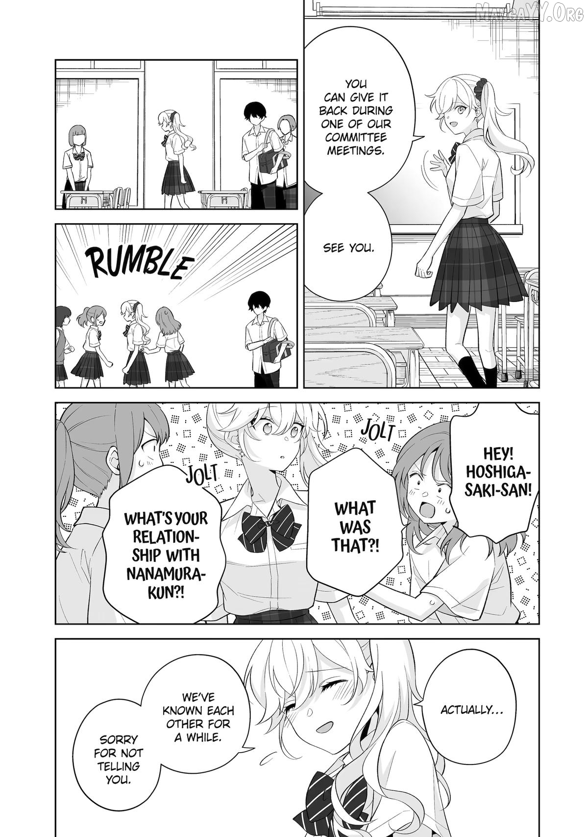 Please Leave Me Alone (For Some Reason, She Wants to Change a Lone Wolf's Helpless High School Life.) Chapter 33 - page 7