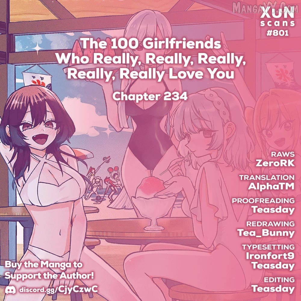 The 100 Girlfriends Who Really, Really, Really, Really, Really Love You Chapter 234 - page 1