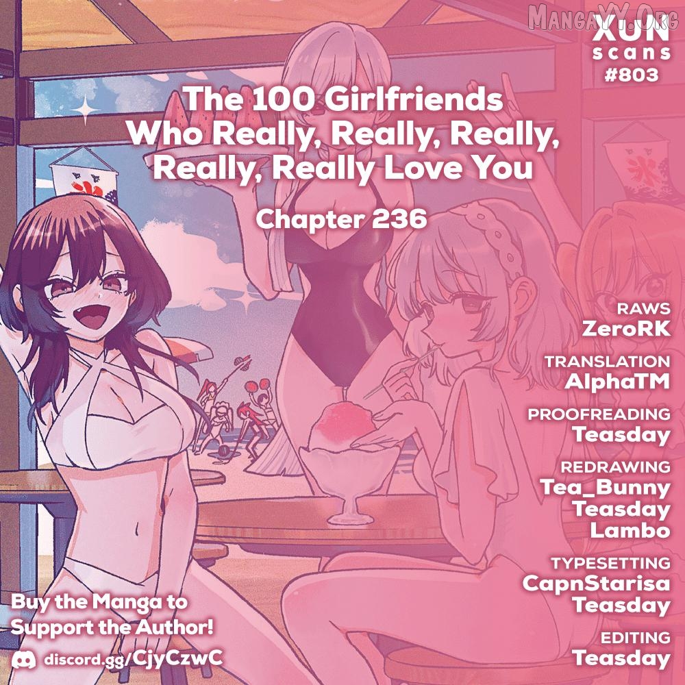 The 100 Girlfriends Who Really, Really, Really, Really, Really Love You Chapter 236 - page 1